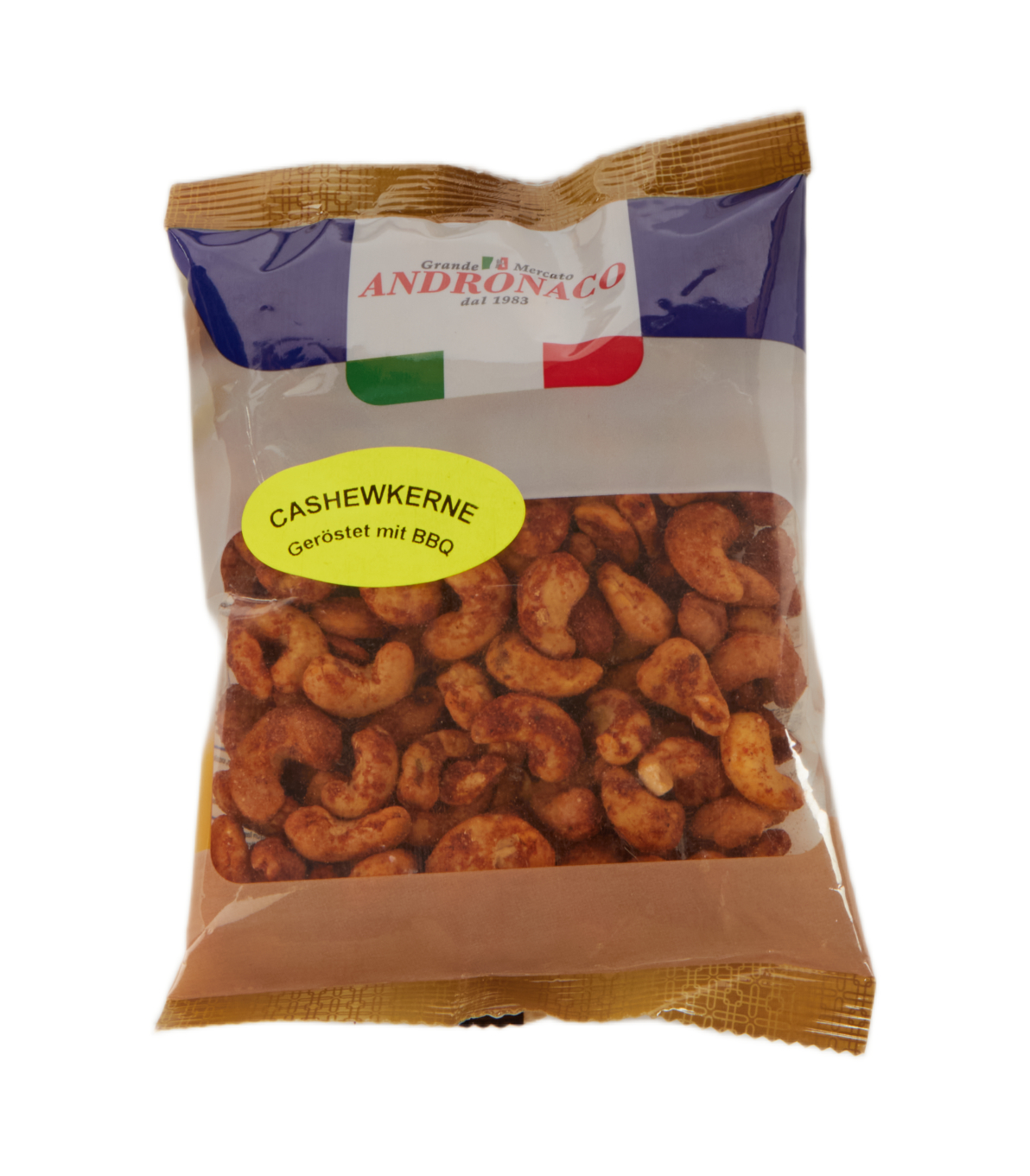 (22,45 €/kg) ANDRONACO Cashewkerne geröstet mit BBQ 200 g