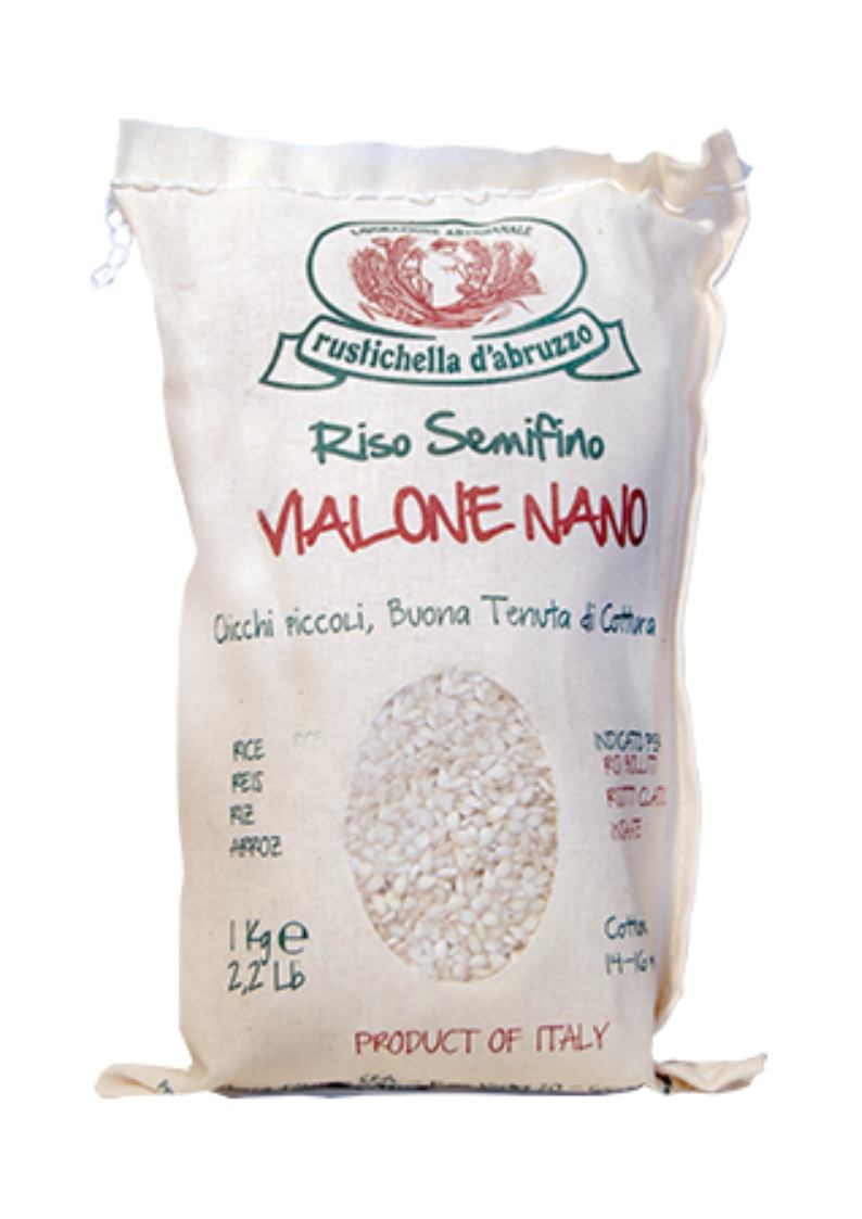 Rustichella d'Abruzzo, Riso Semifino Vialone Nano 1 kg, Reis, 1 kg