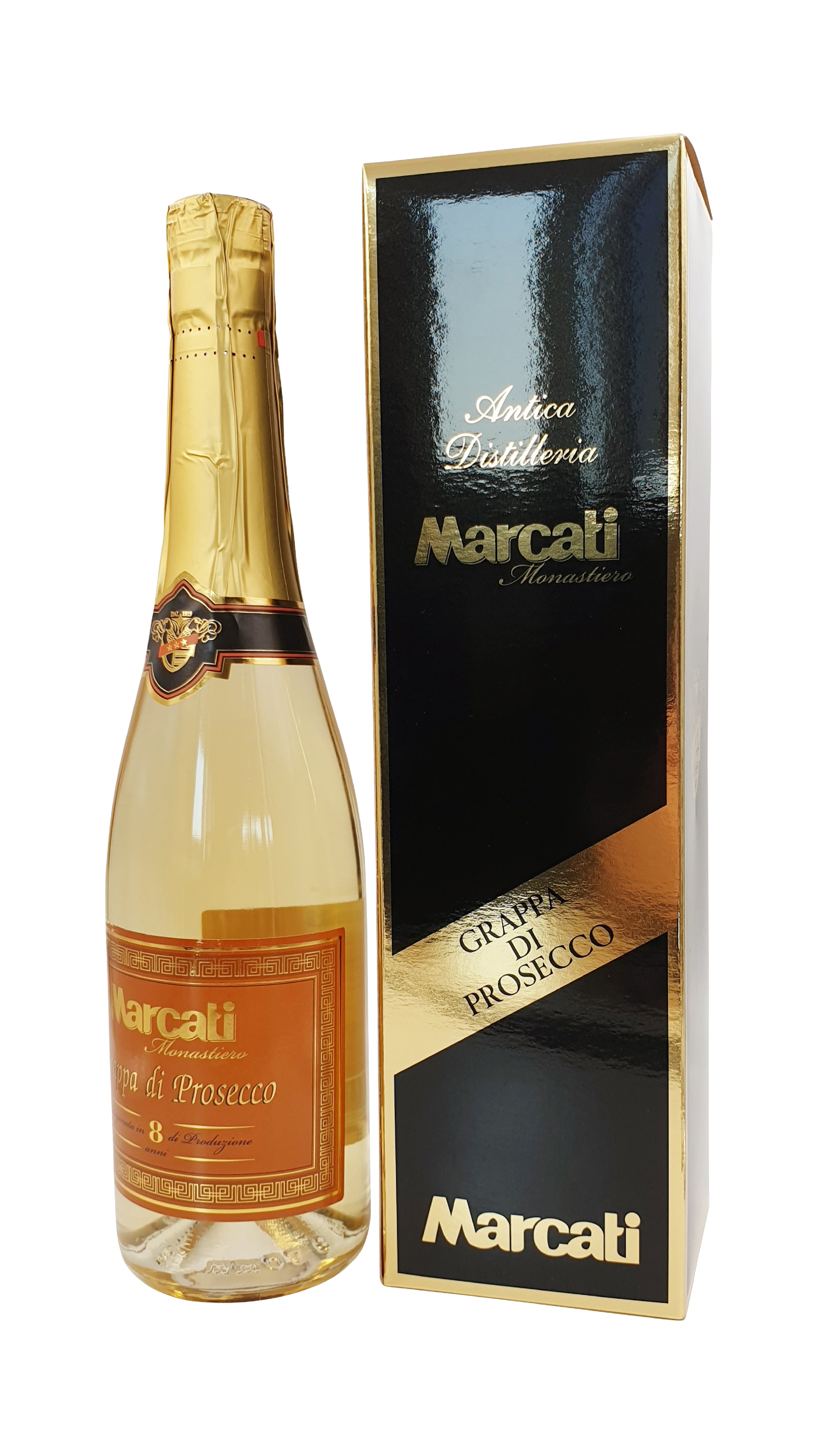 Marcati Grappa di Prosecco 8 Anni (27,13 €/l)
