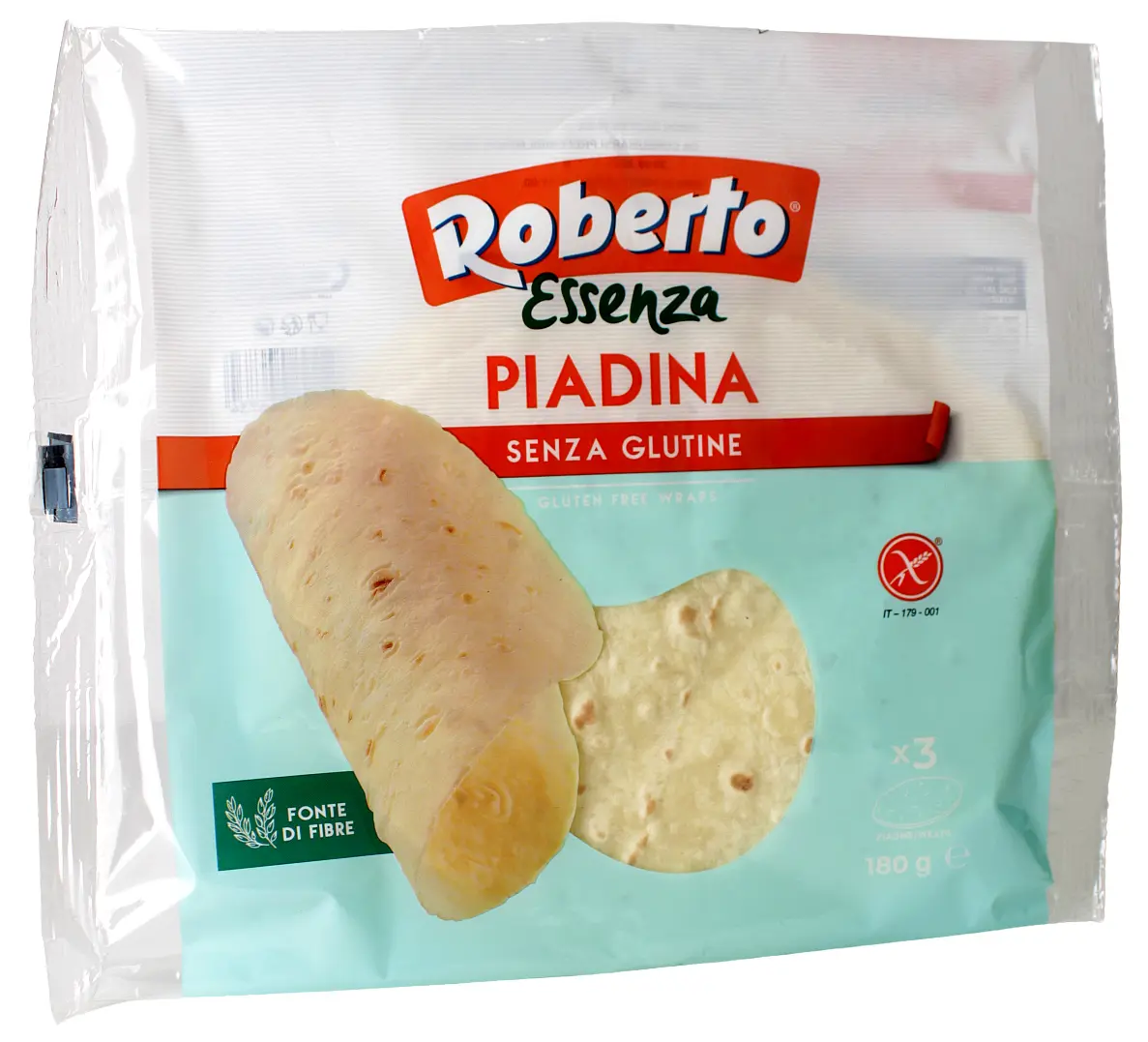 Piadina senza glutine 180 g Piadina senza glutine 180 g