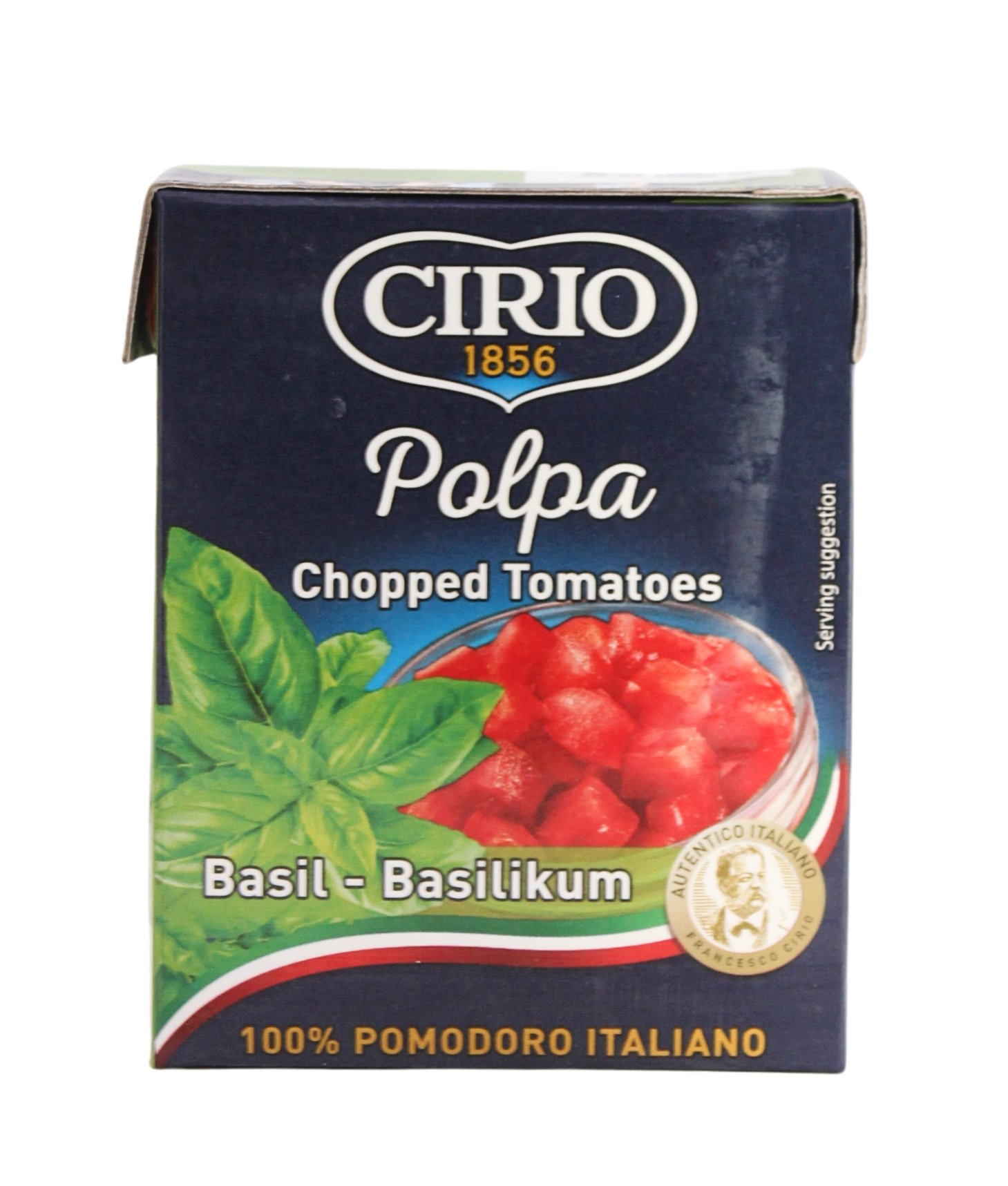 (2,54 €/kg) Cirio 1856 Polpa Basilico 390 g