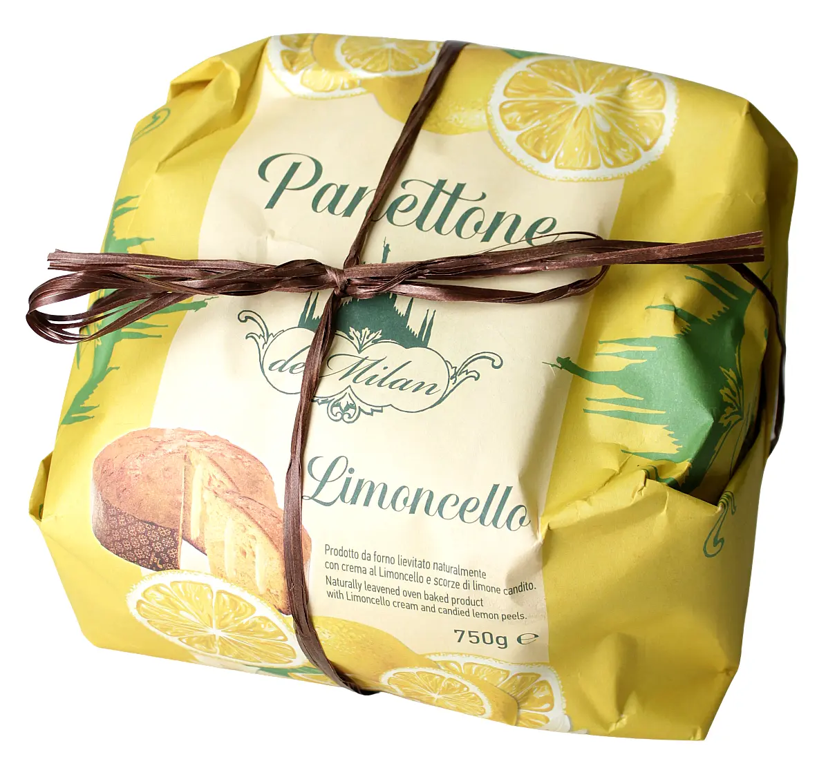 Lazzaroni - Chiostro di Saronno, Panettone Limoncello 750 g, Süßwaren, 