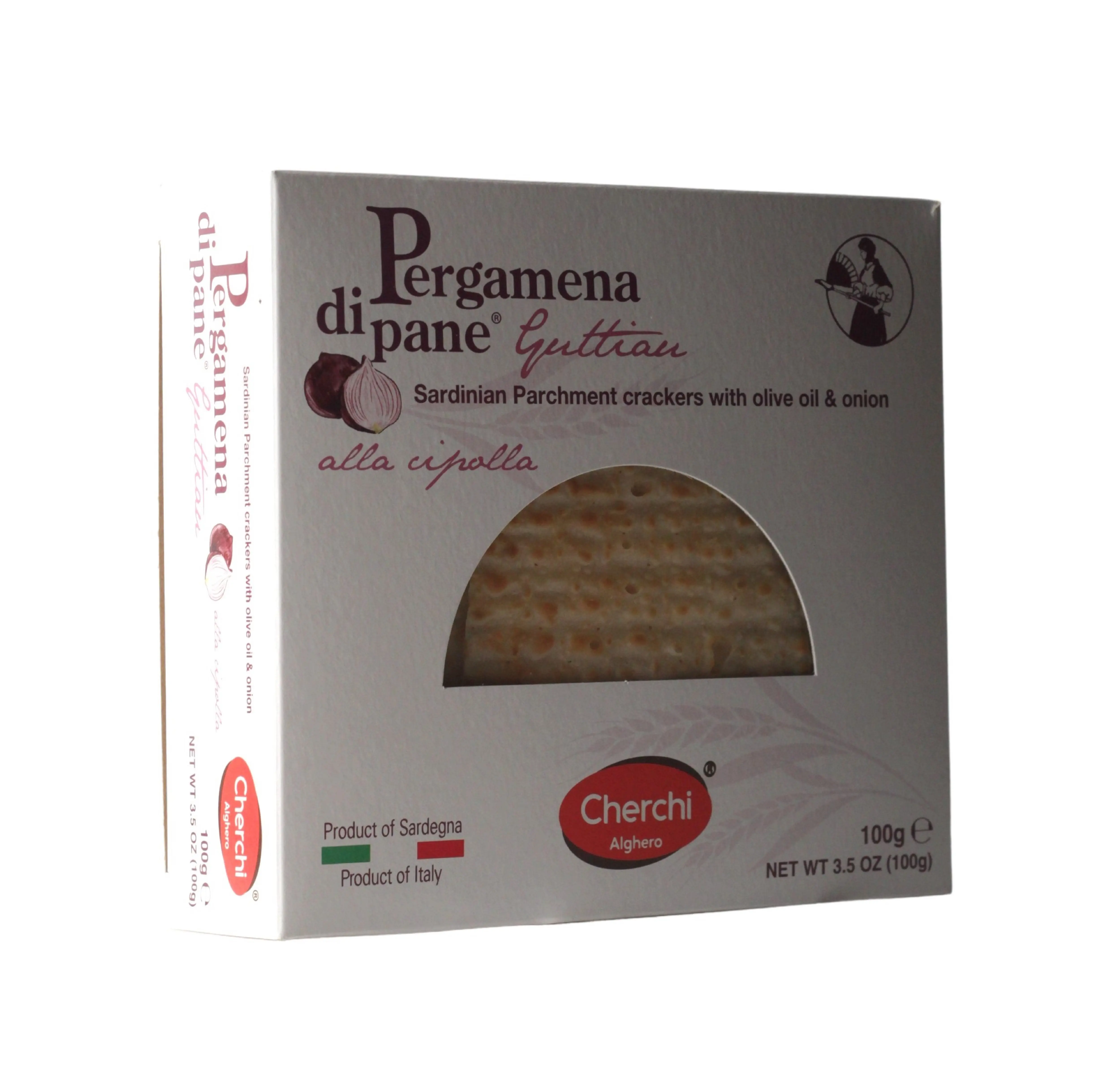 Pergamena di pane Guttiau alla Cipolla 100 g Pergamena di pane Guttiau alla Cipolla 100 g