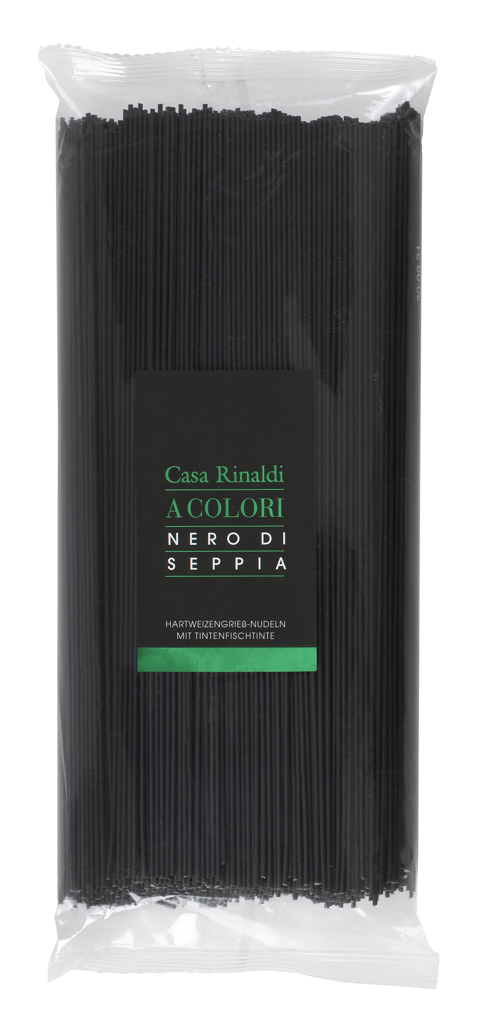 Casa Rinaldi, Spaghetti al Nero di Seppia 1000g, Pasta, 1 kg