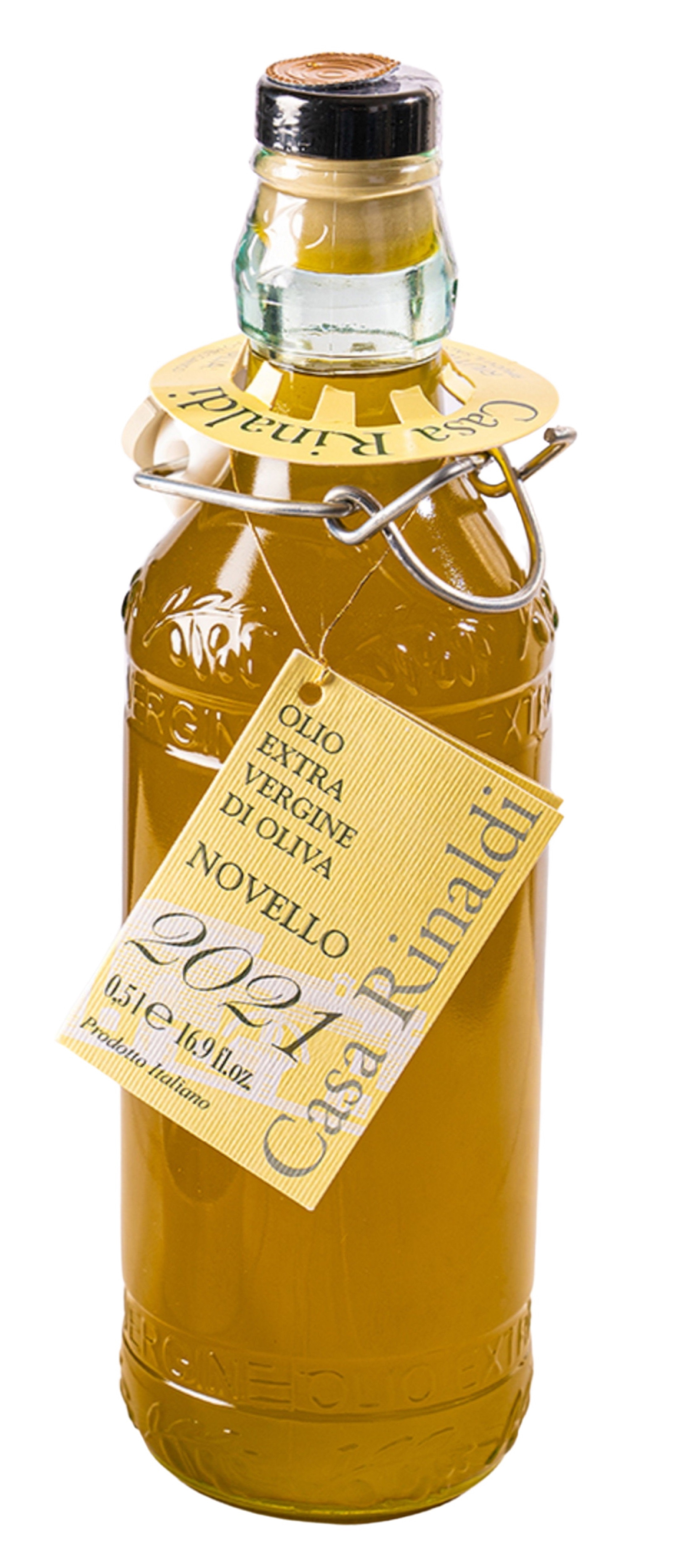 Casa Rinaldi, Olio Extra Vergine di Oliva Novello 500 ml, Olivenöl, 0,5 l