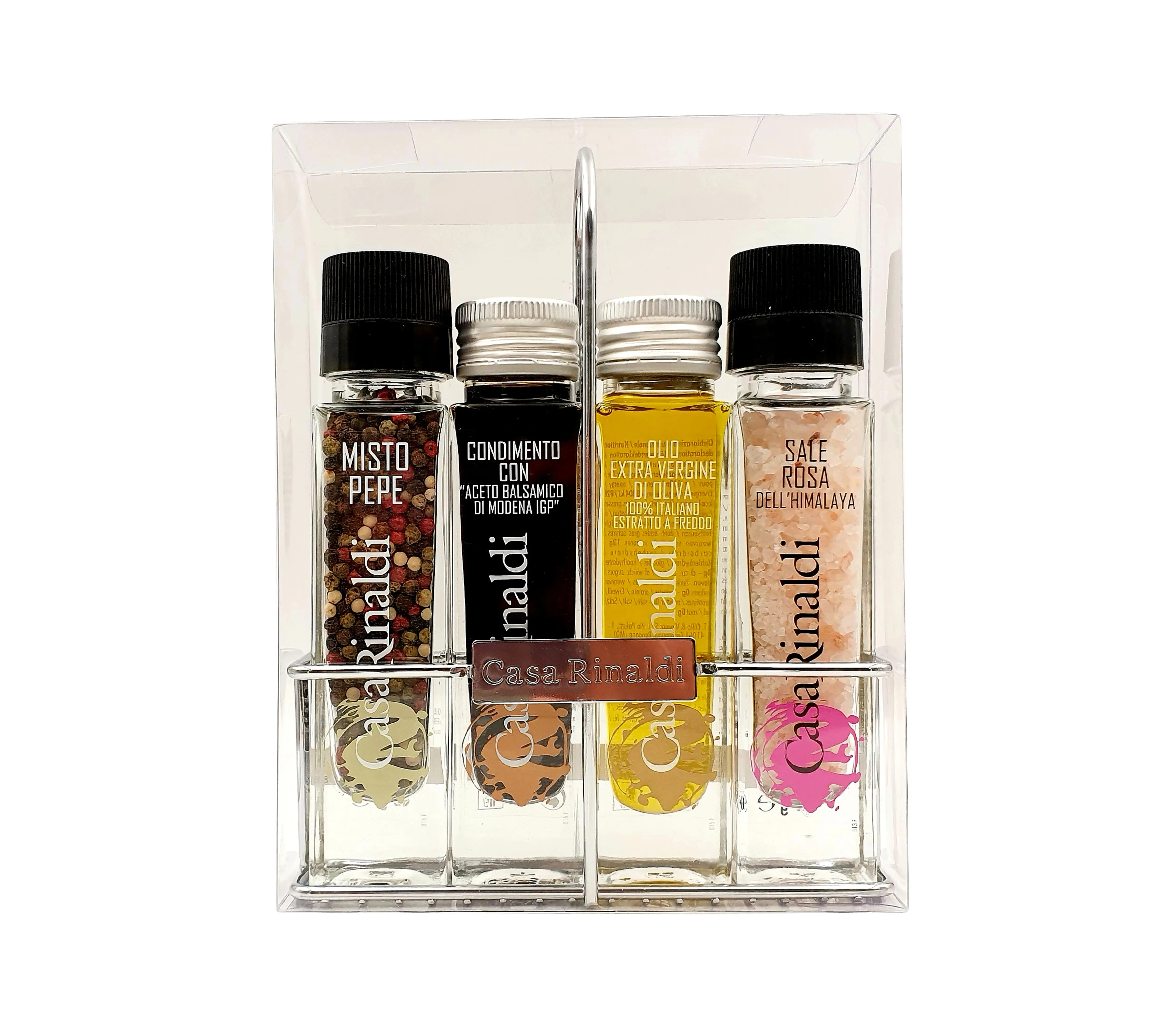 Menage Salz-Pfeffer-Öl-Essig 5-teilig Menage Salz-Pfeffer-Öl-Essig 5-teilig
