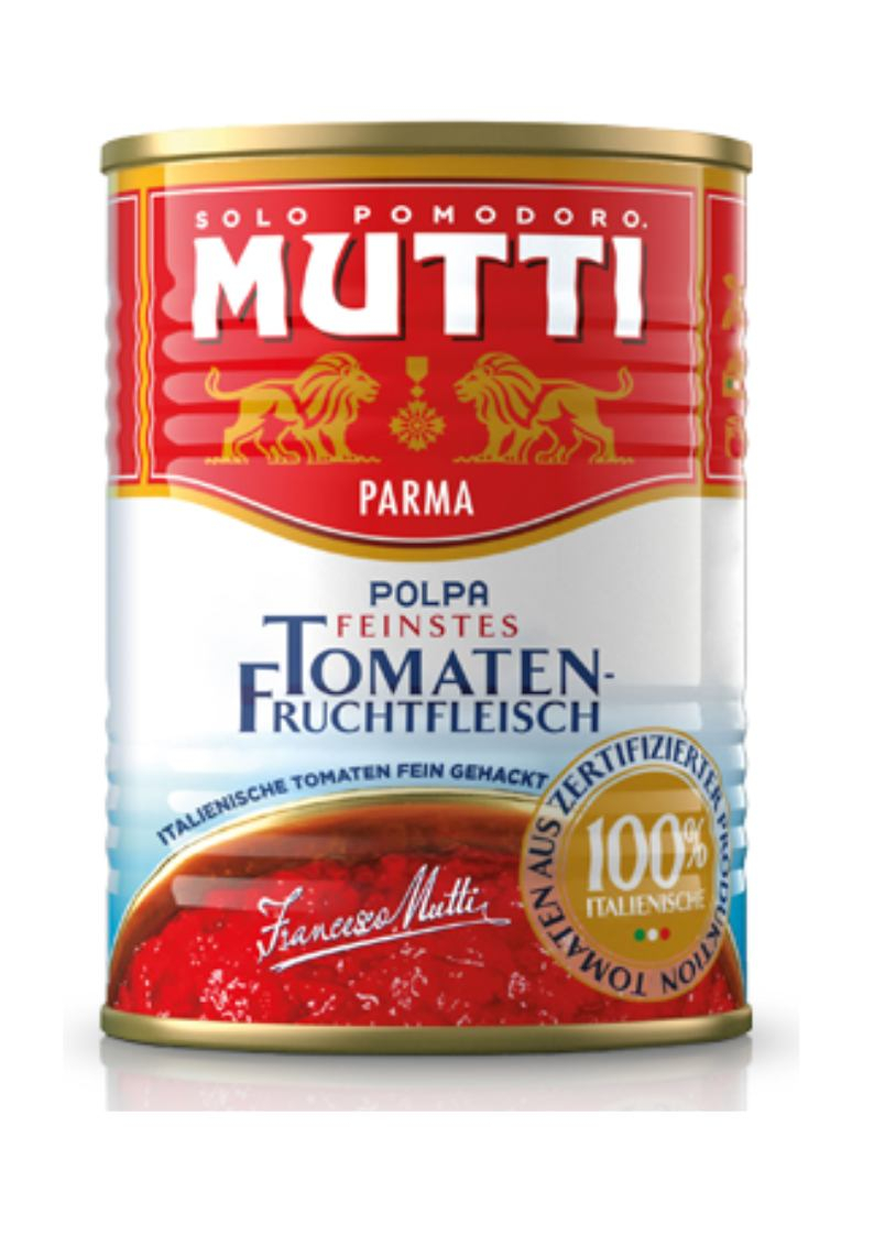 (4,48 €/kg) Mutti Polpa Feinstes Tomaten-Fruchtfleisch 400g