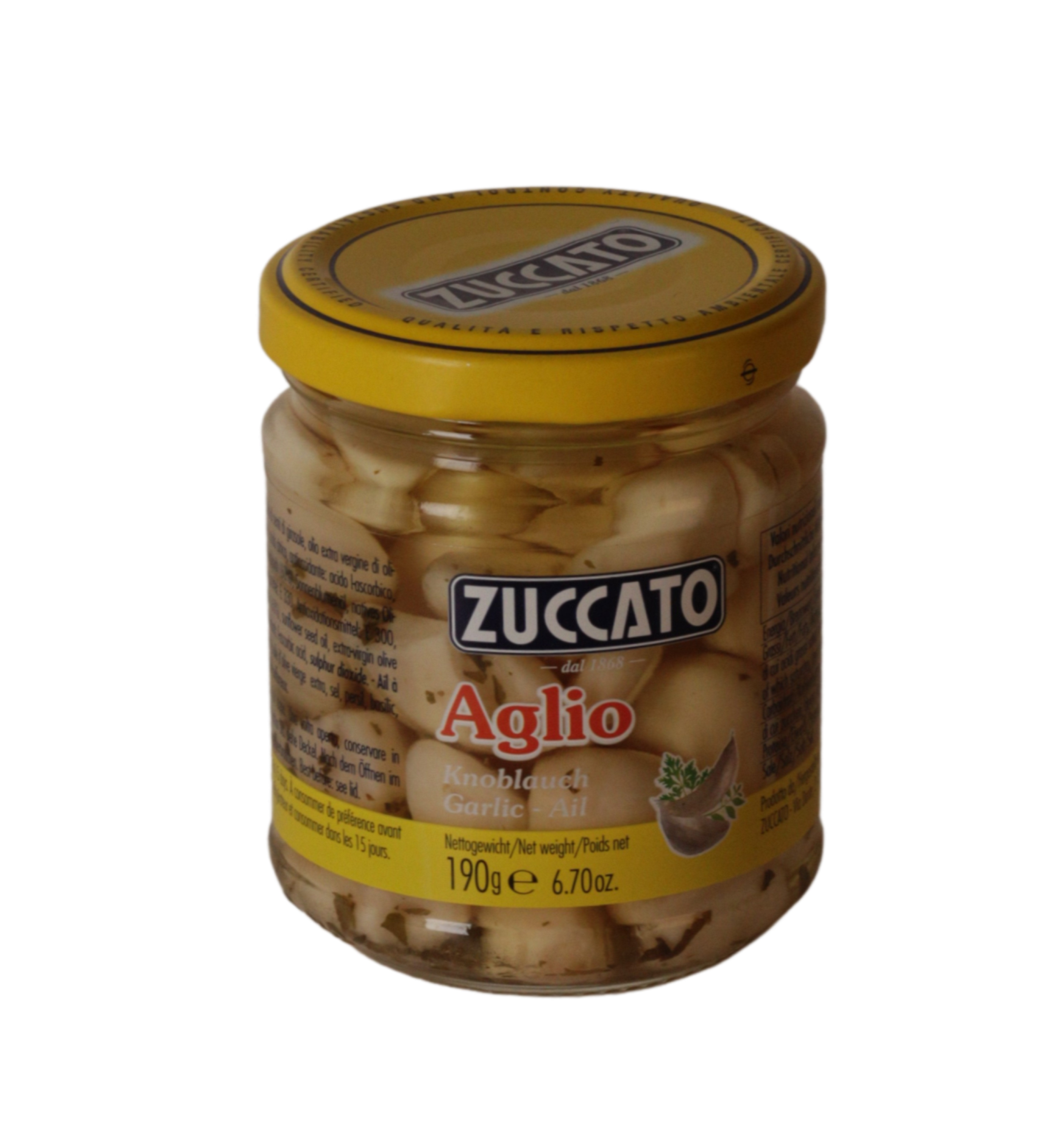 ZUCCATO, Aglio 190 g, Antipasti, 0,19 kg