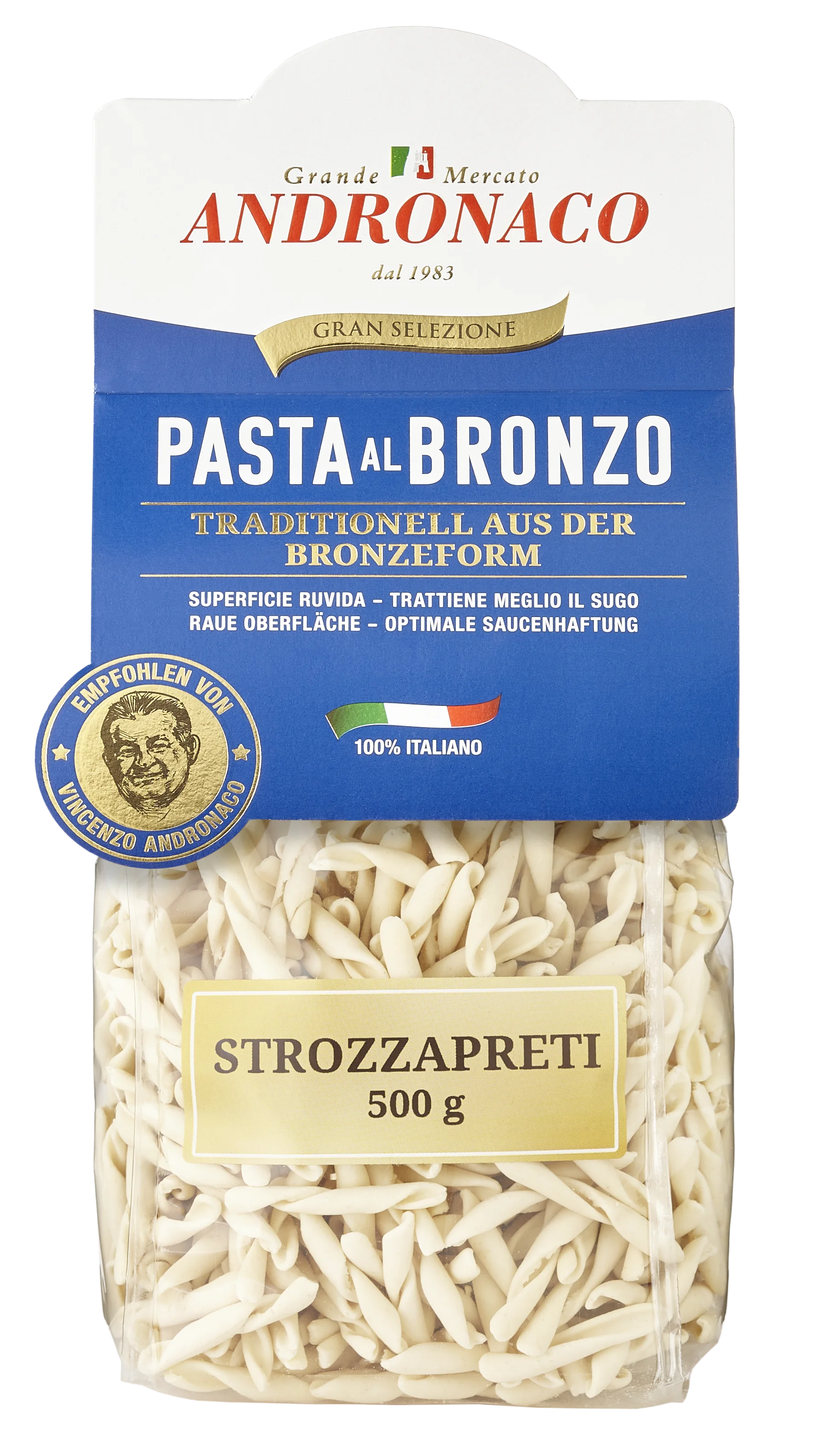 Pasta al Bronzo Strozzapreti 500 g Pasta al Bronzo Strozzapreti 500 g