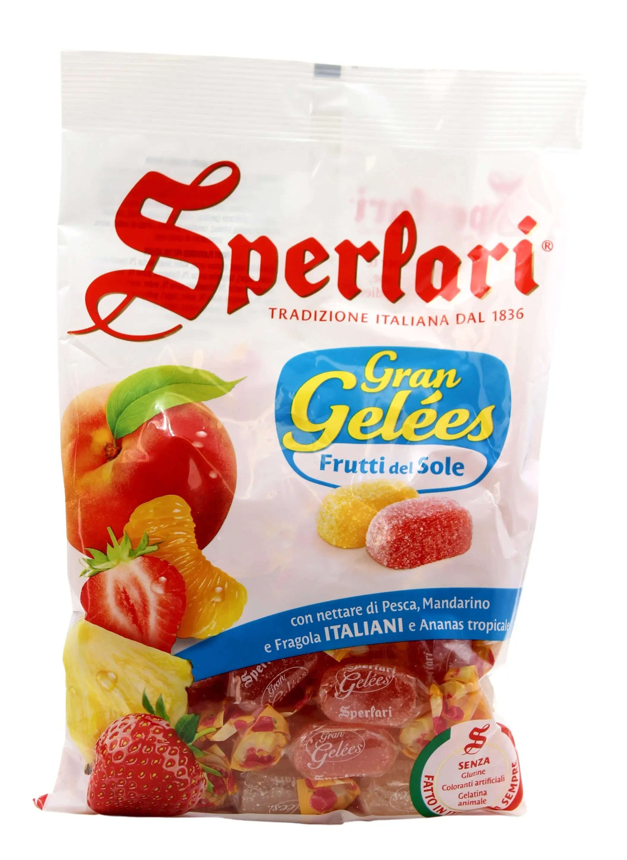 Caramelle Gran Gelées Frutti del Sole 400 g Caramelle Gran Gelées Frutti del Sole 400 g