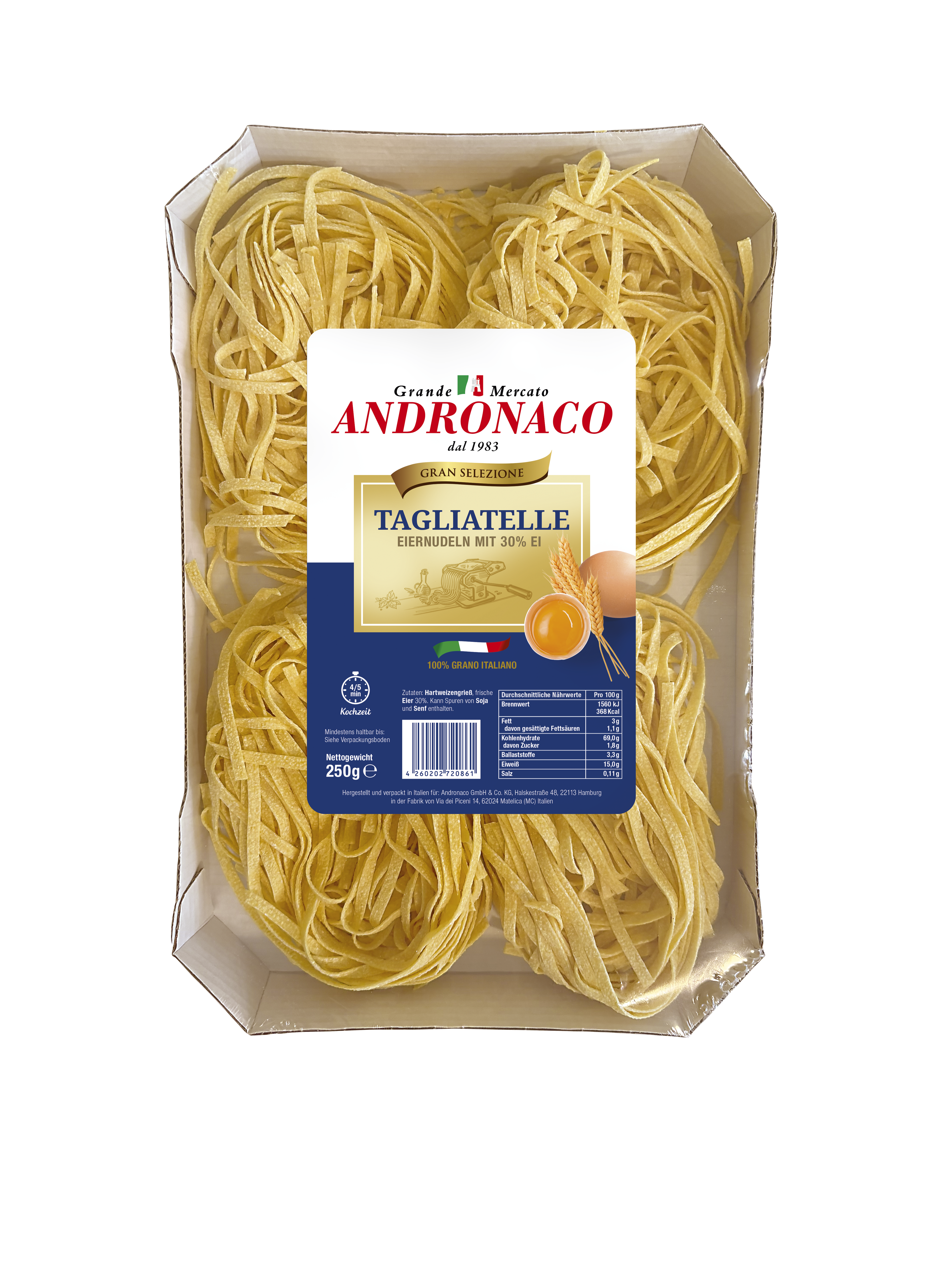 Tagliatelle all´uovo 250 g
