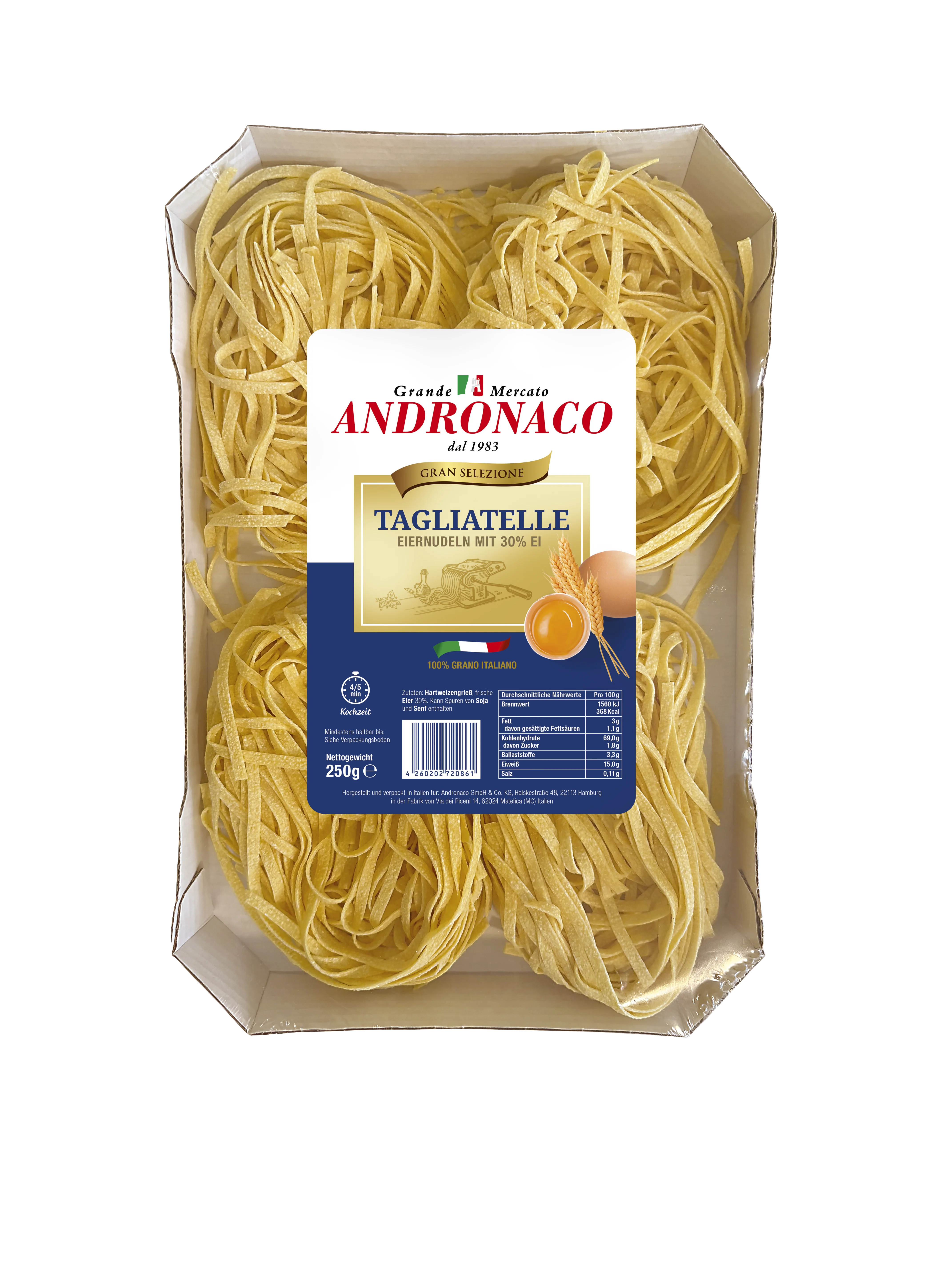 Tagliatelle all´uovo 250 g