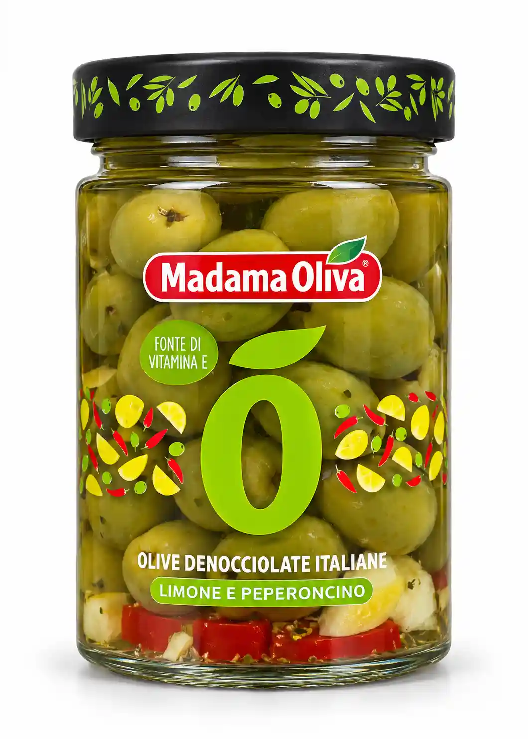 Olive Denoccciolate Limone e Peperoncino