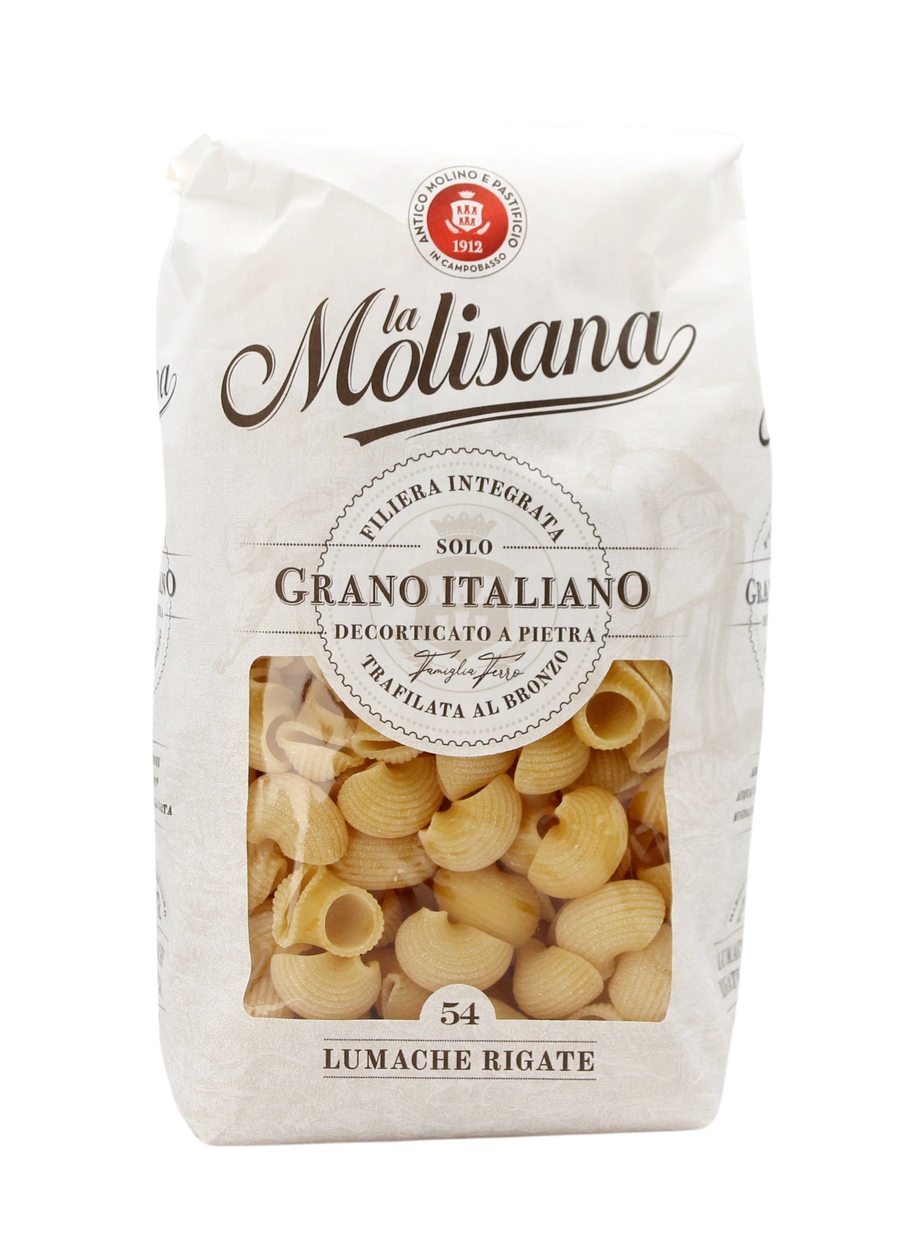 La Molisana, Lumache Rigate n°54 500 g, Pasta, 0,5 kg