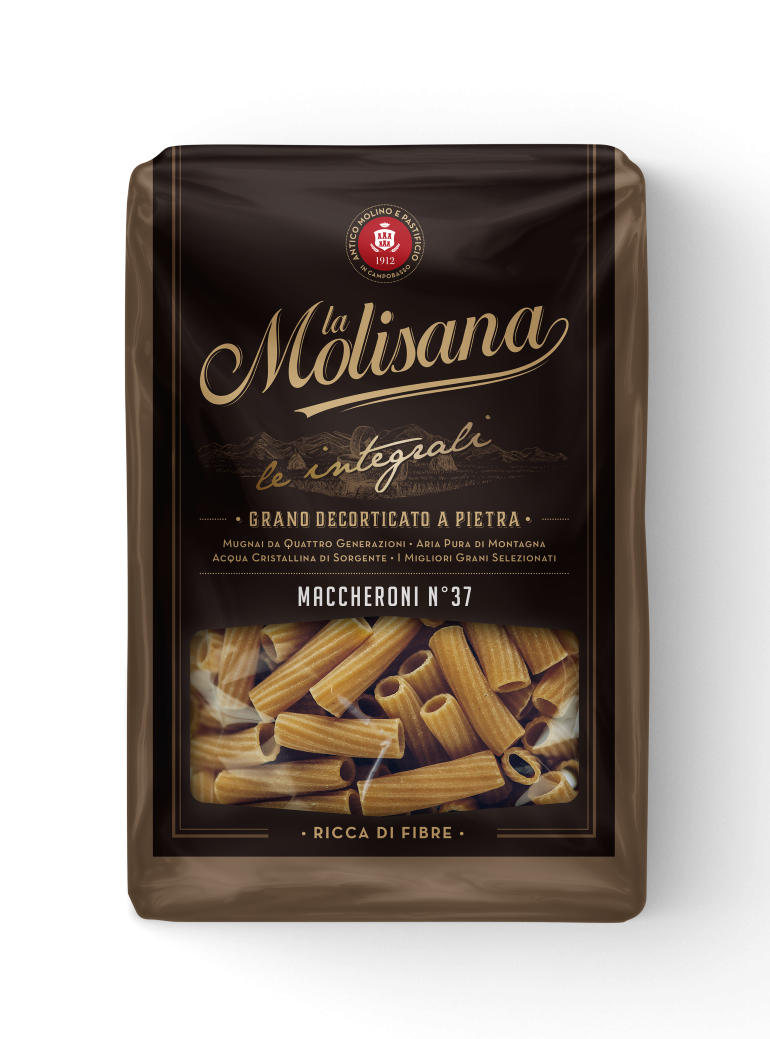 La Molisana, Maccheroni N°37 Le Integrali, Pasta, 0,5 kg