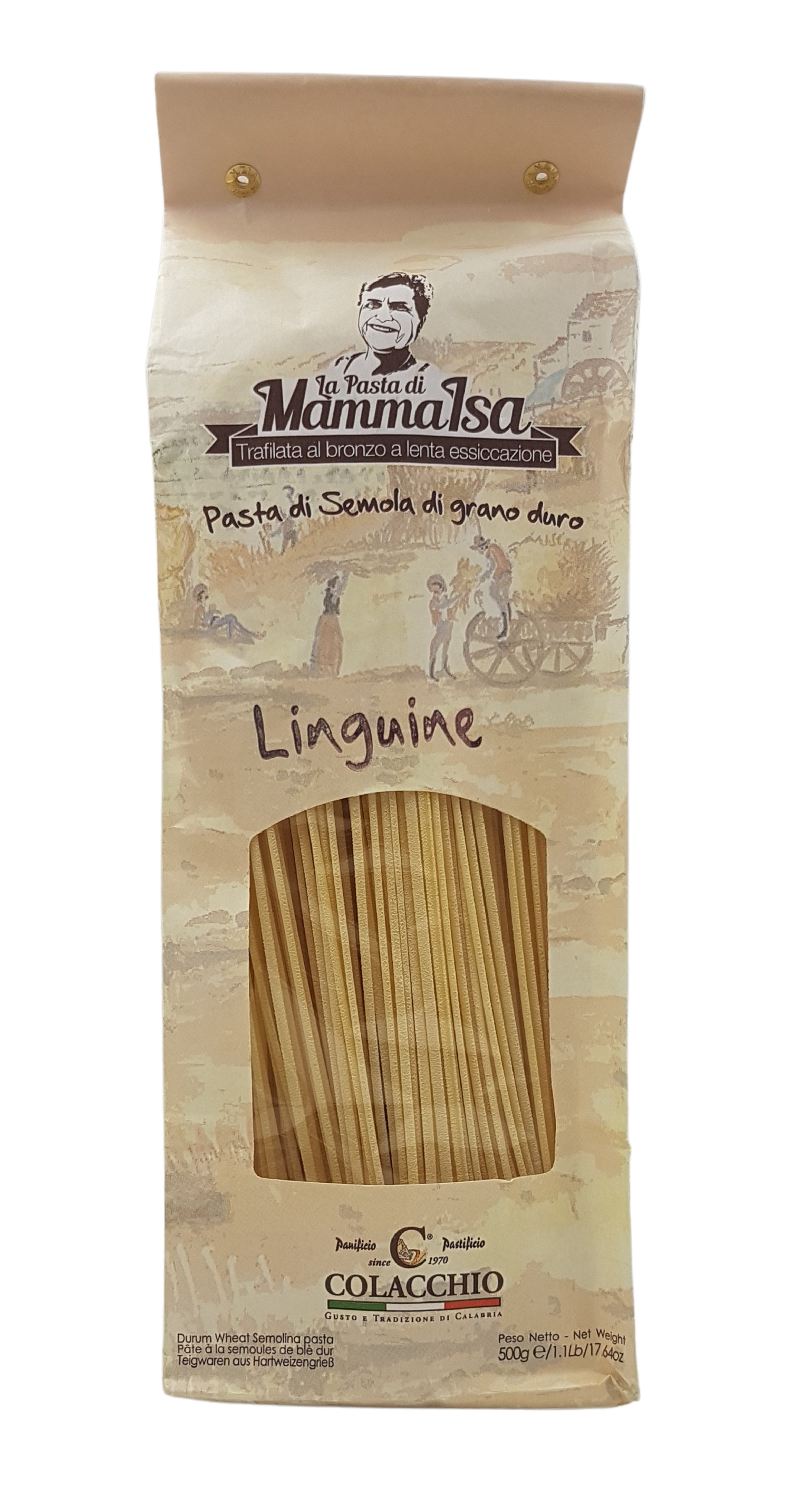 La Pasta di Mamma Isa, Pasta Linguine 500 g, Pasta, 0,5 kg