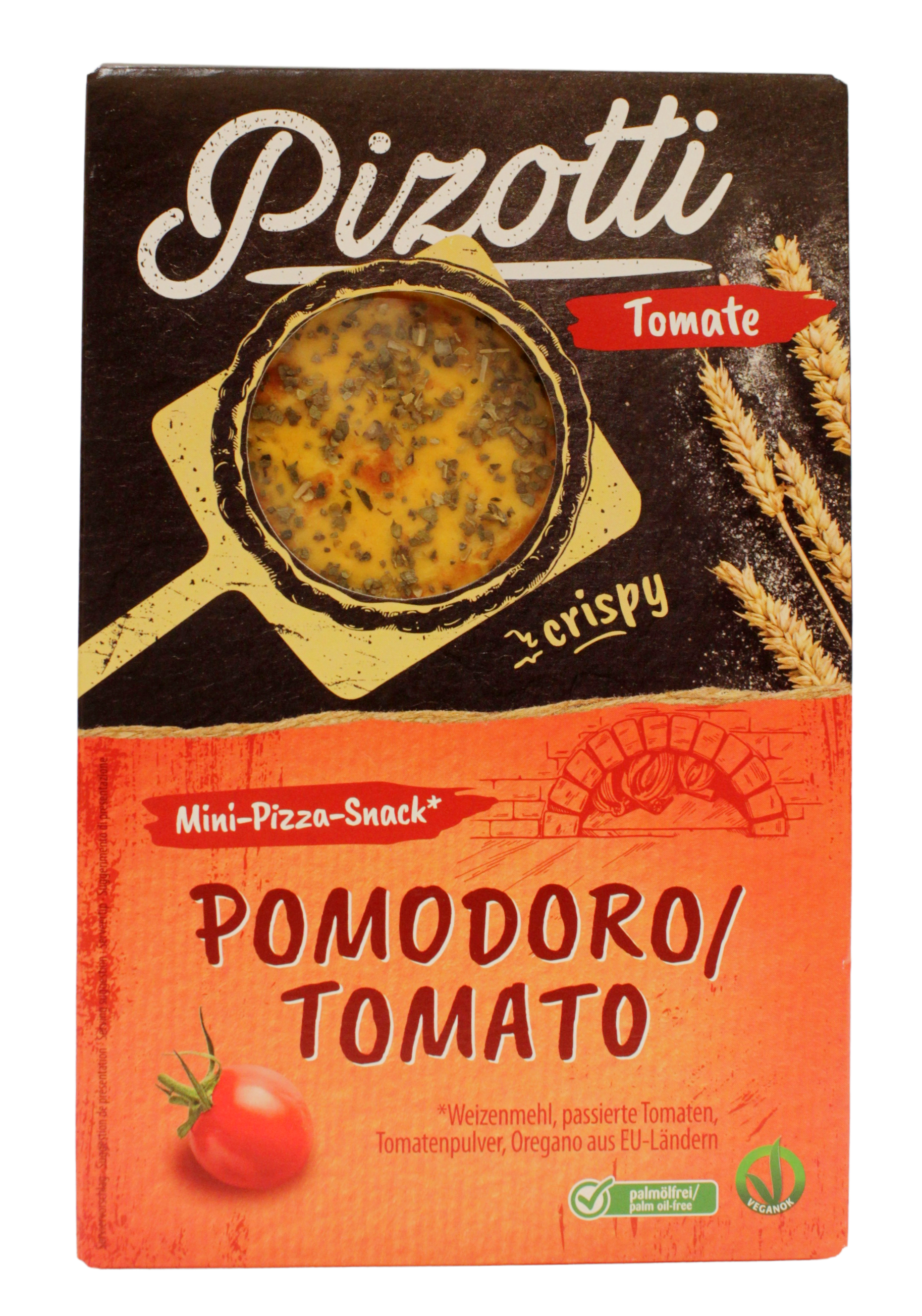 Nawarra, Pizotti Pomodoro 100 g, Brot & Knabbern, 0,1 kg