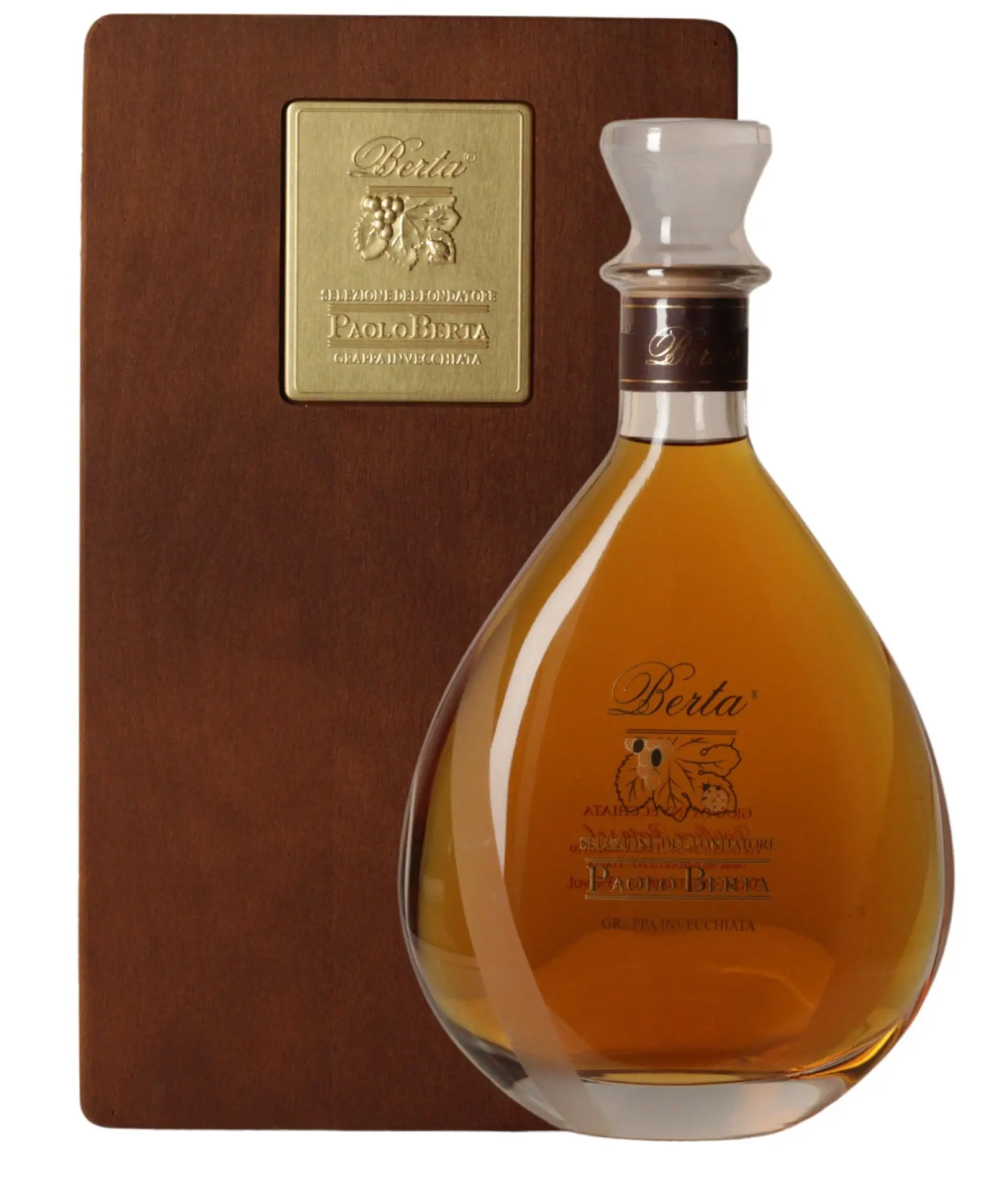 Grappa Invecchiata del Fondatore Paolo Berta Grappa Invecchiata del Fondatore Paolo Berta
