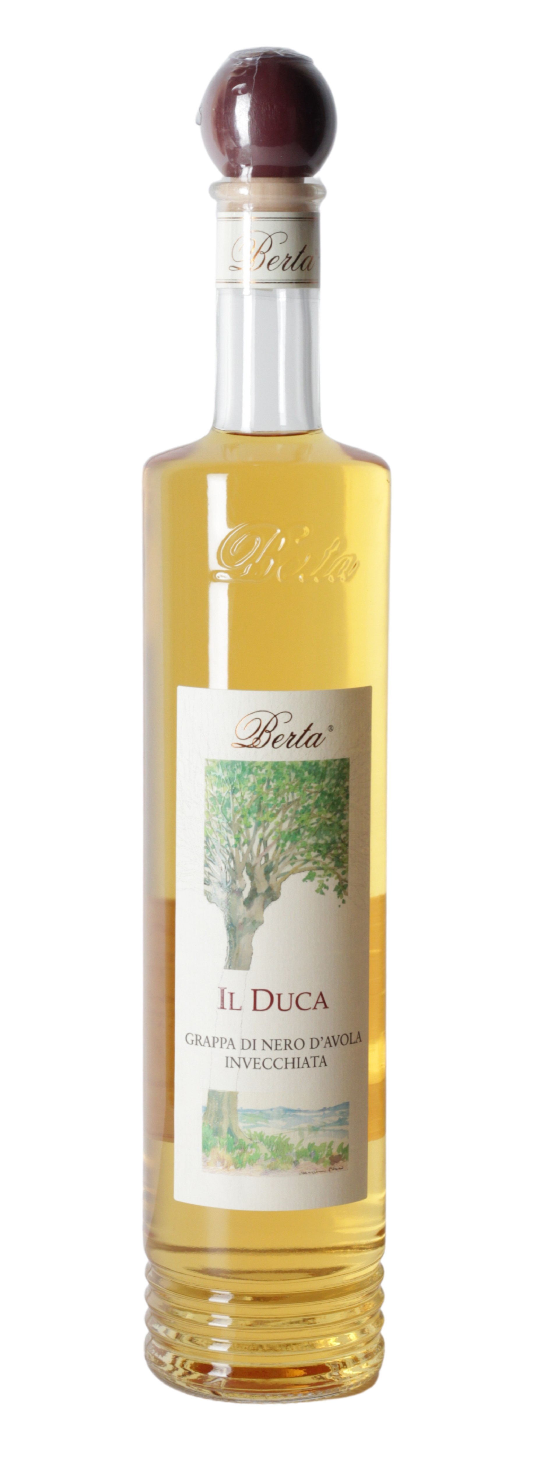 Berta Grappa di Nero d'Avola Invecchiata il Duca (57,07 €/l)
