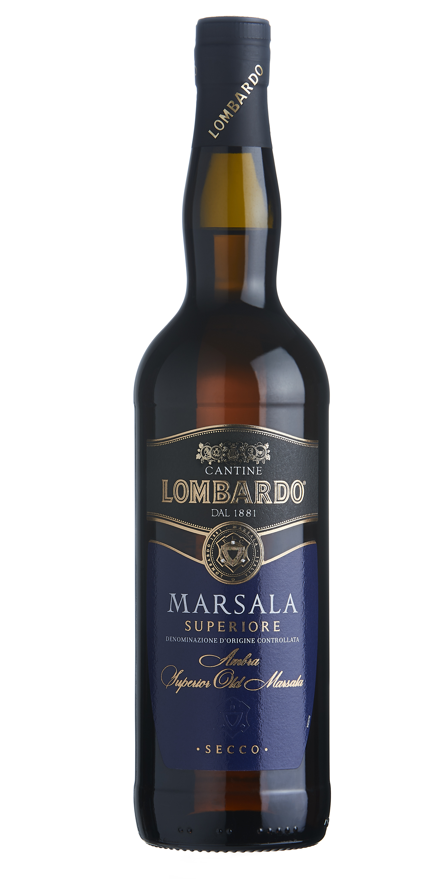 Lombardo, Marsala Superiore Ambra Secco, Dessertwein, 0,75 l