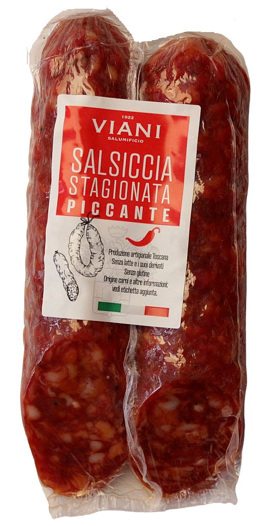 (20,83 €/kg) Salumificio Viani Salsiccia Piccante 230 g