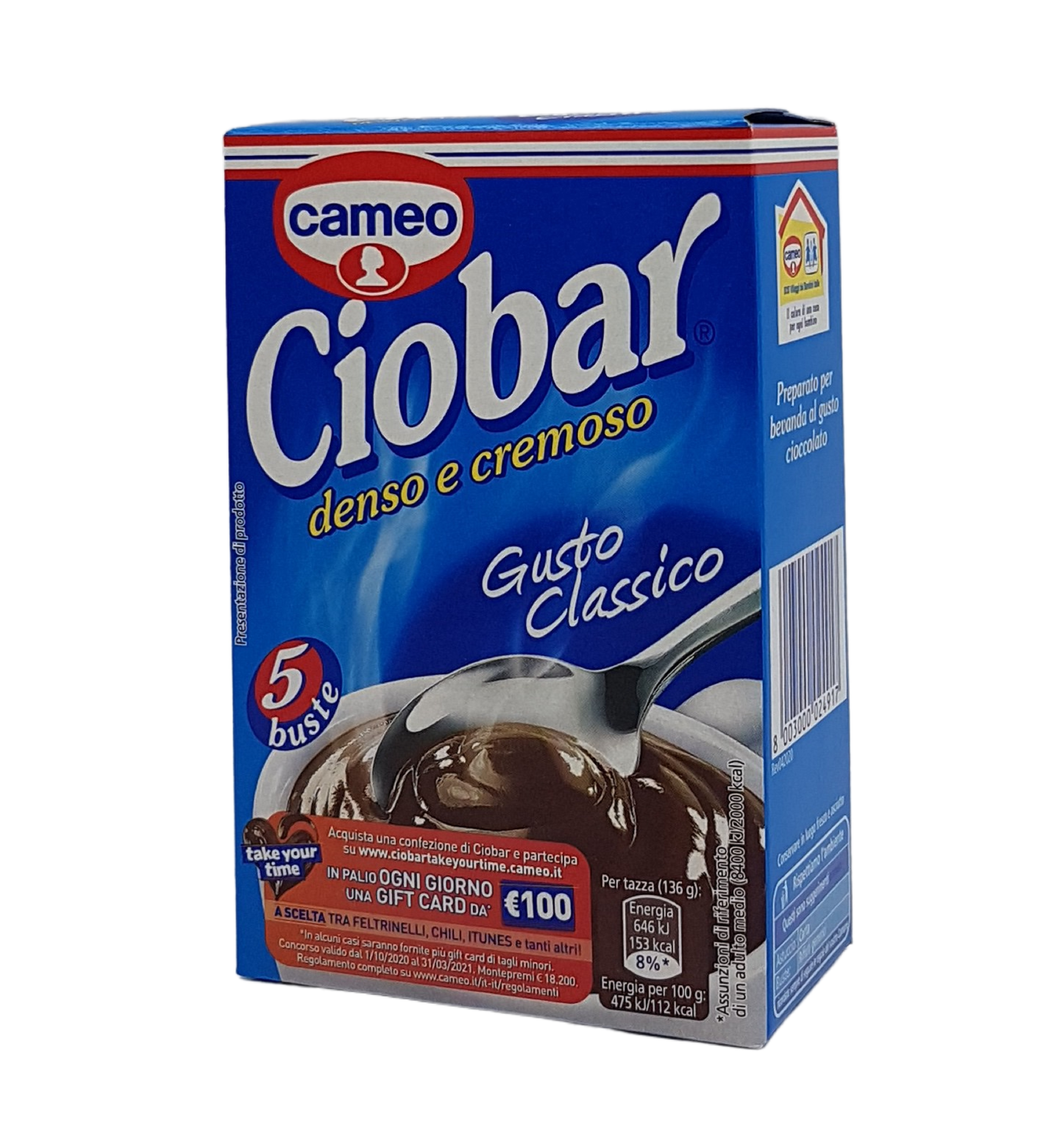 Cameo, Ciobar Classico 125 g, Süßwaren, 0,125 kg
