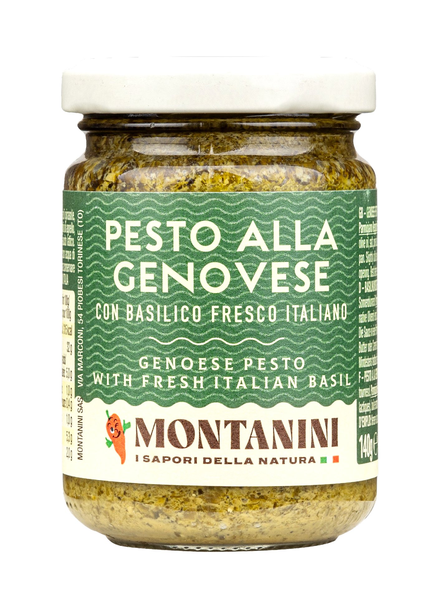 (24,93 €/kg) Montanini Pesto alla Genovese 140g