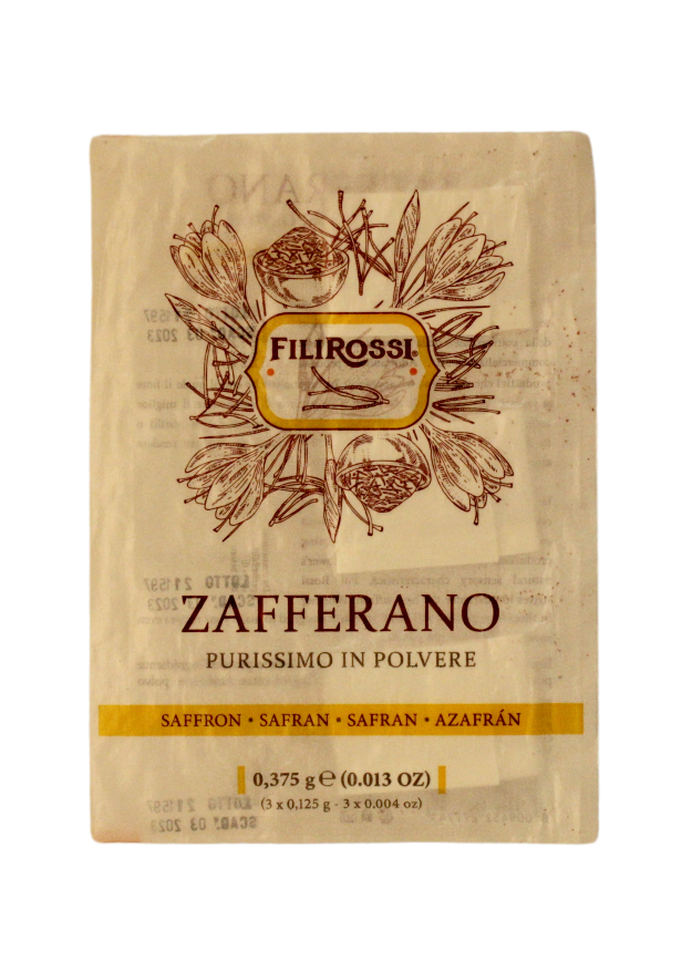 FiliRossi, Zafferano Purissimo in Polvere (3 x 0,125 g), Gewürze, 0,375 kg