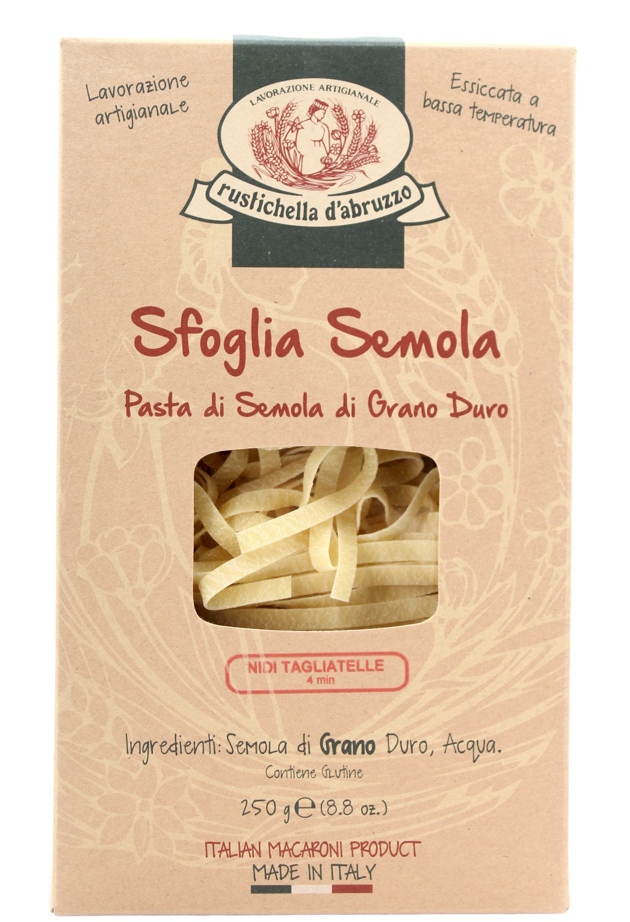 (15,96 €/kg) Rustichella d'Abruzzo Nidi Tagliatelle 250 g