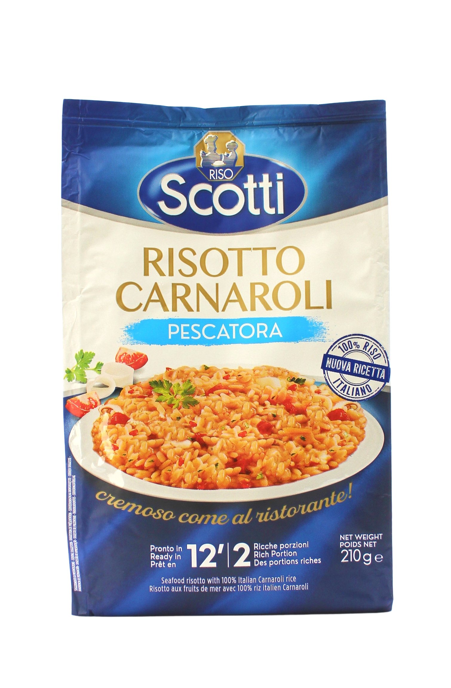 Riso Scotti Risotto Frutti di Mare - senza Glutine 210 g (15,67 €/kg)