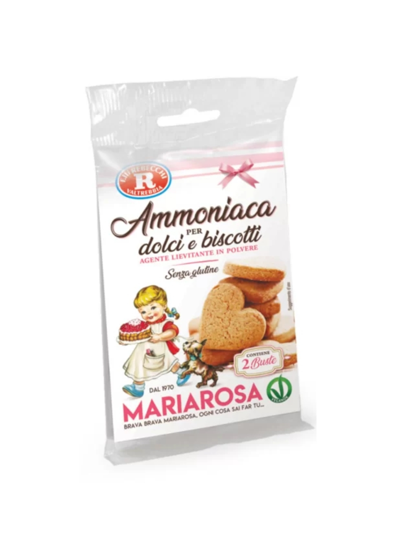 F.lli Rebecchi Valtrebbia, Ammoniaca per dolci 40 g, Backzutaten, 0,04 kg