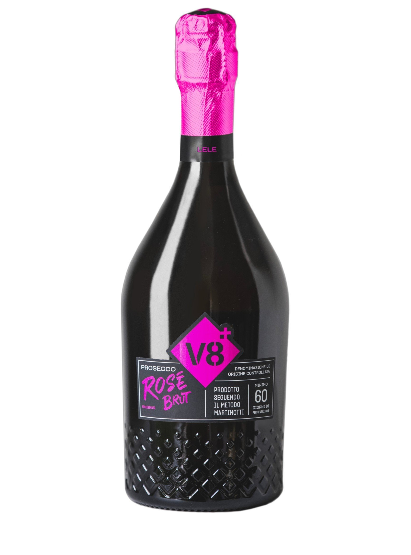 V8+, Prosecco Rosé Brut Millesimato V8+, Spumante, 0,75 l