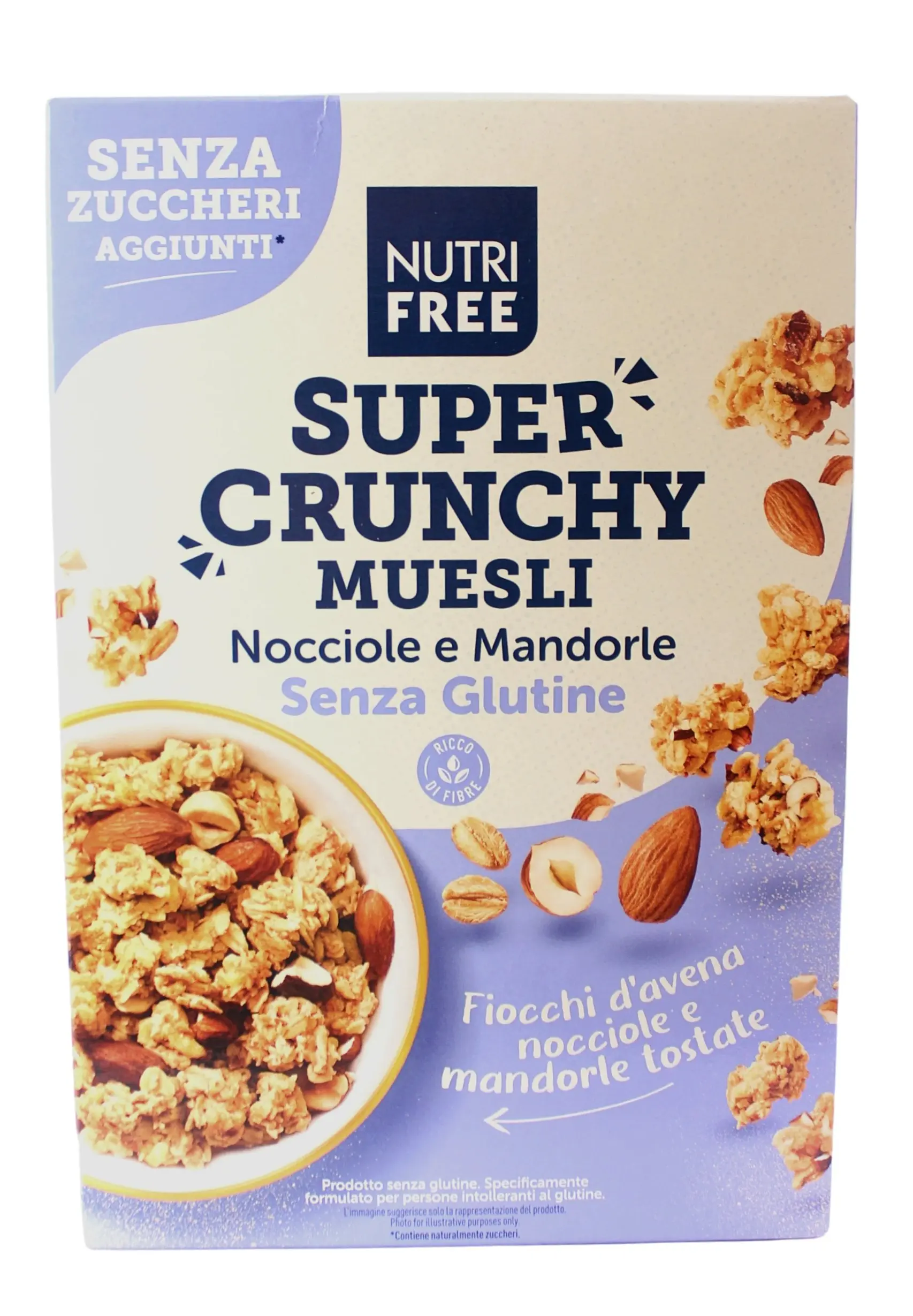 Knuspermüsli Nocciole e Mandorle 300 g Knuspermüsli Nocciole e Mandorle 300 g