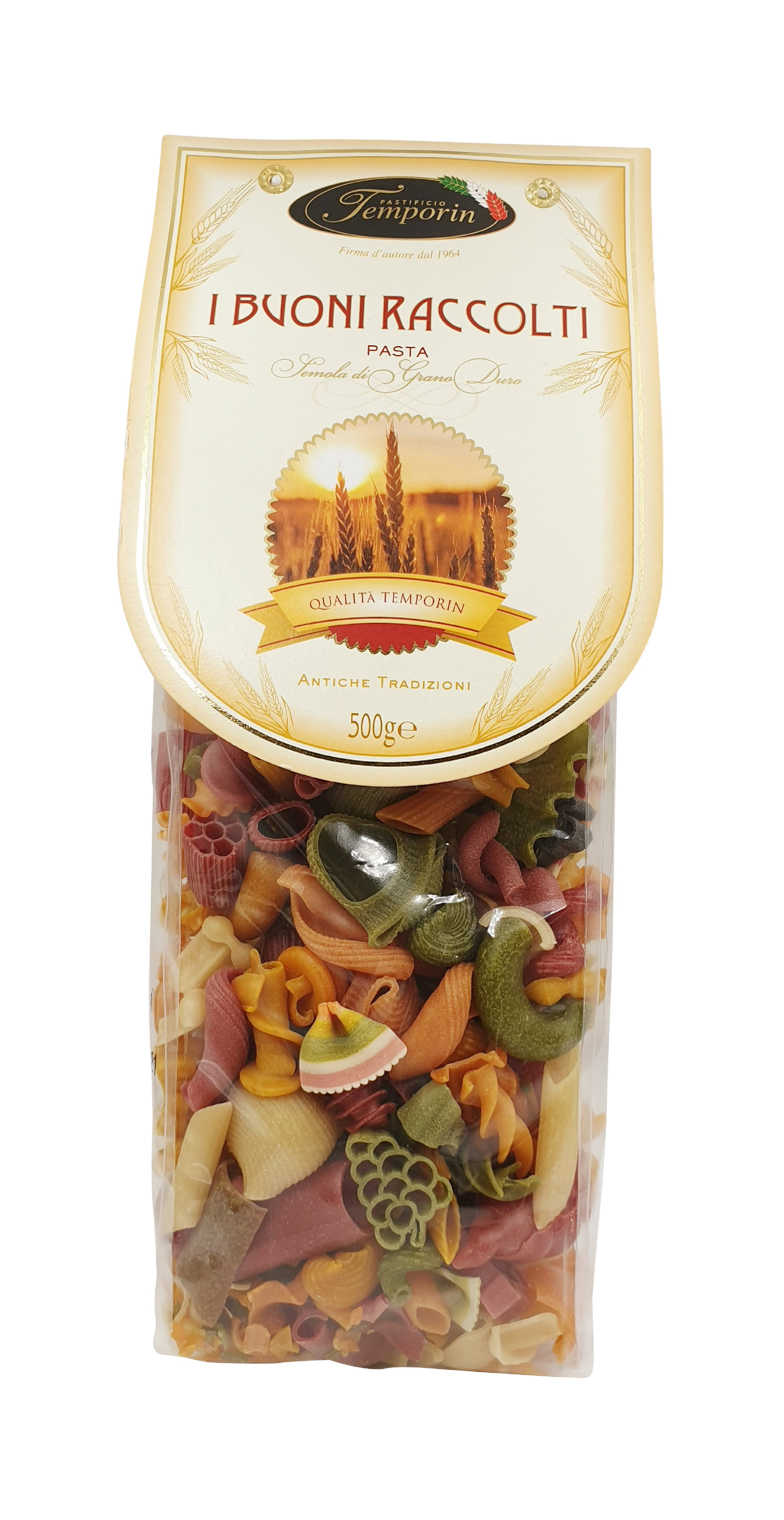Pastificio Temporin, Fantasie, Pasta, 0,5 kg