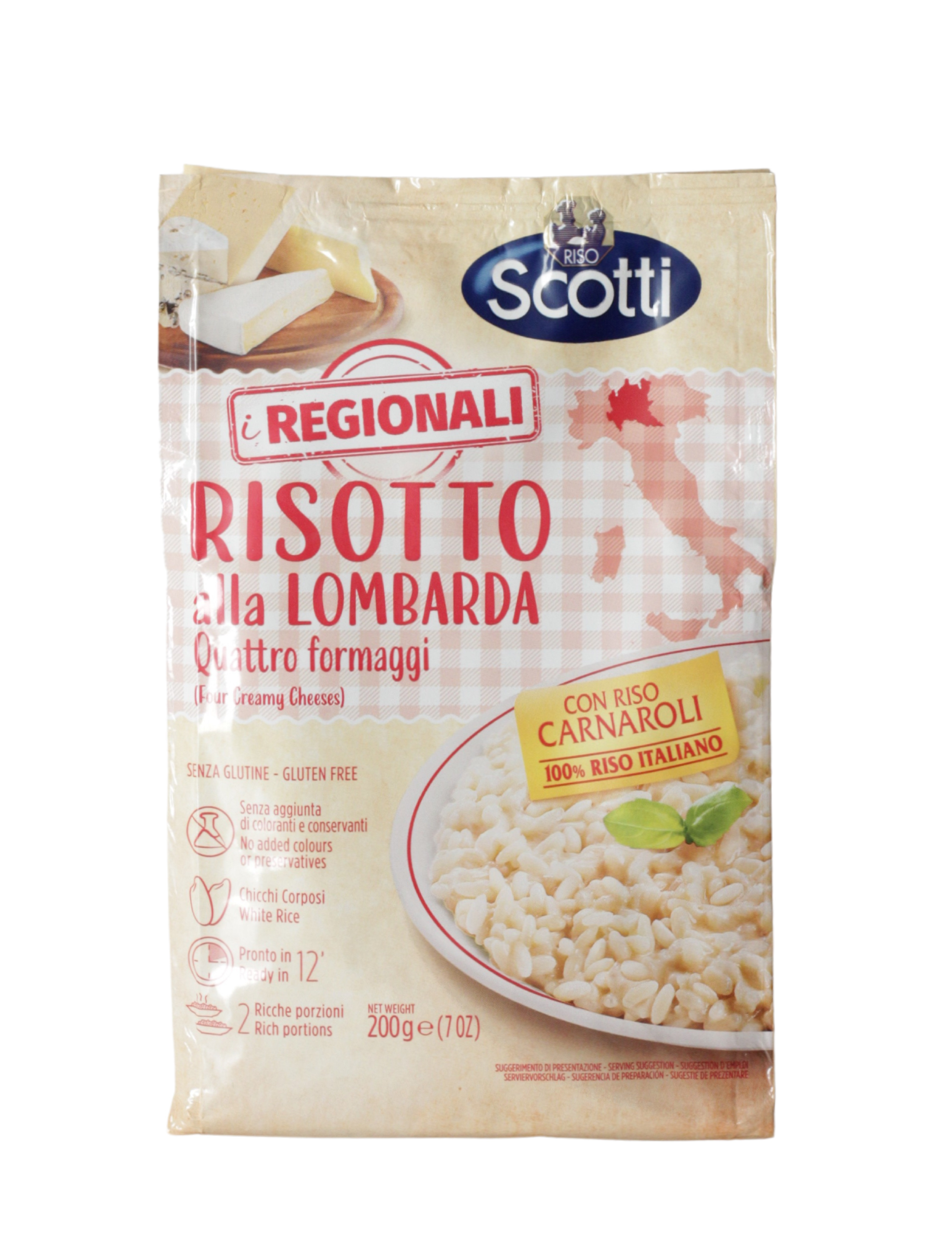 (16,45 €/kg) Riso Scotti Risotto alla Lombarda 200 g