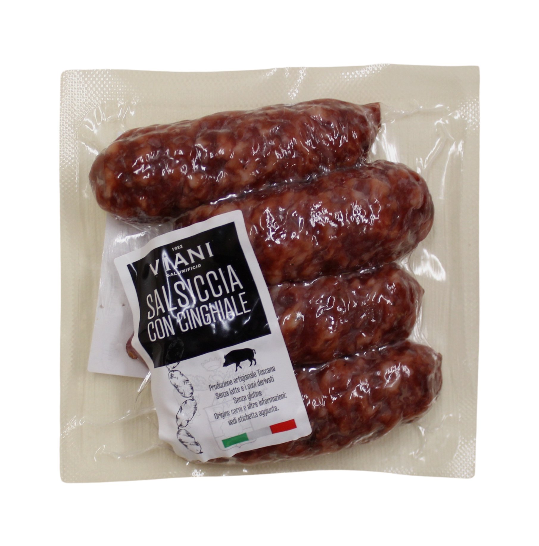 (25,24 €/kg) Salumificio Viani Salsiccia con Cinghiale 170 g