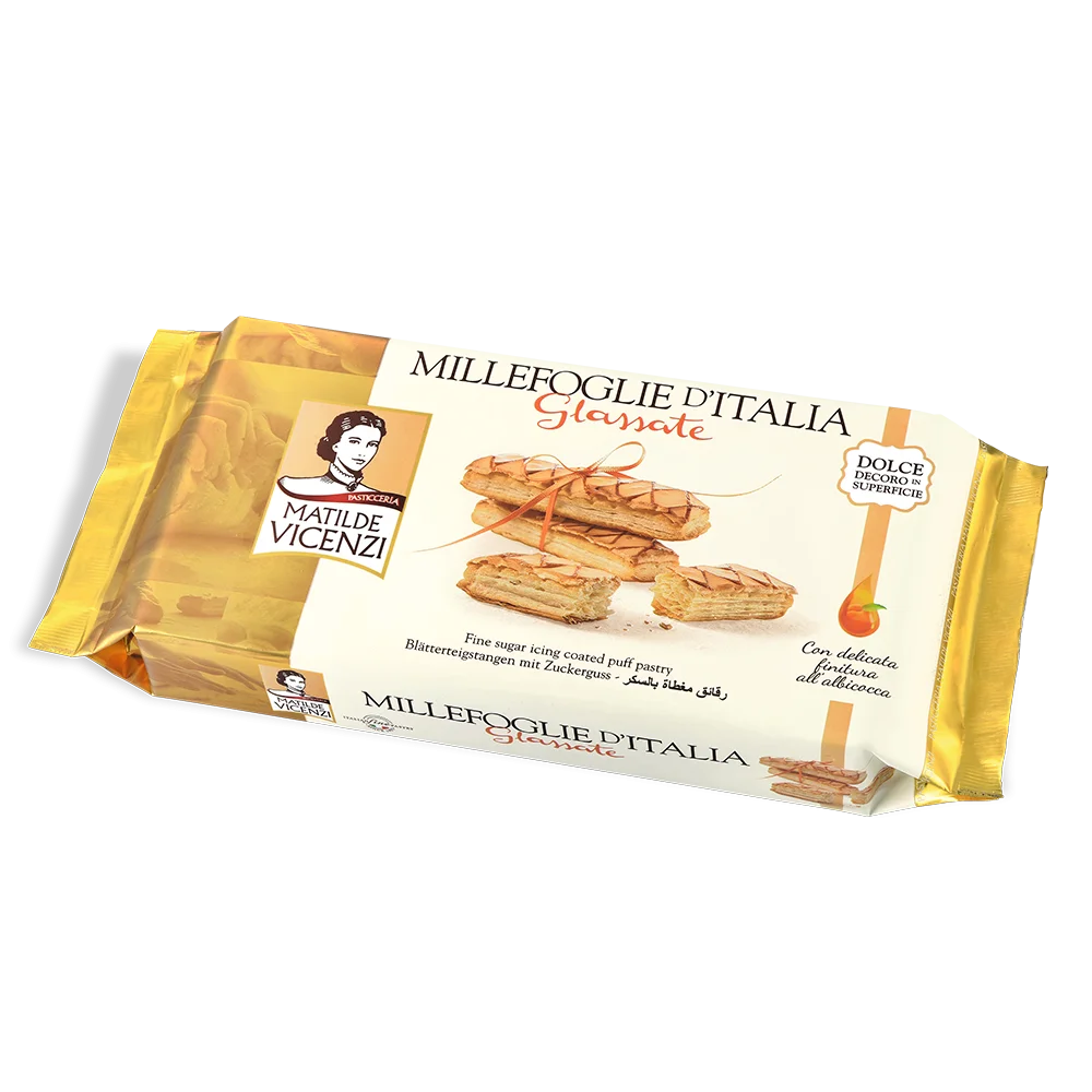 Sfoglie Glassate con Zucchero 125 g Sfoglie Glassate con Zucchero 125 g