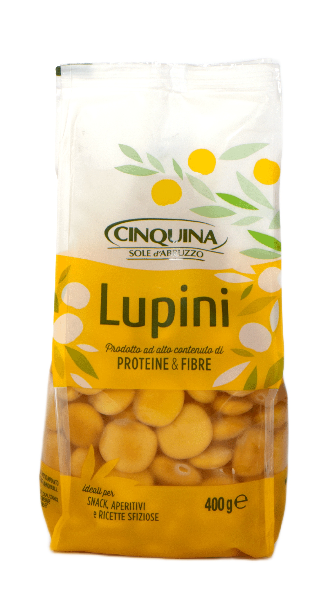 Cinquina Sole d ́Abruzzo Lupini 400 g (11,98 €/kg)