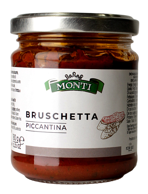 Monti, Bruschetta Piccantina 180 g, Antipasti, 0,18 kg