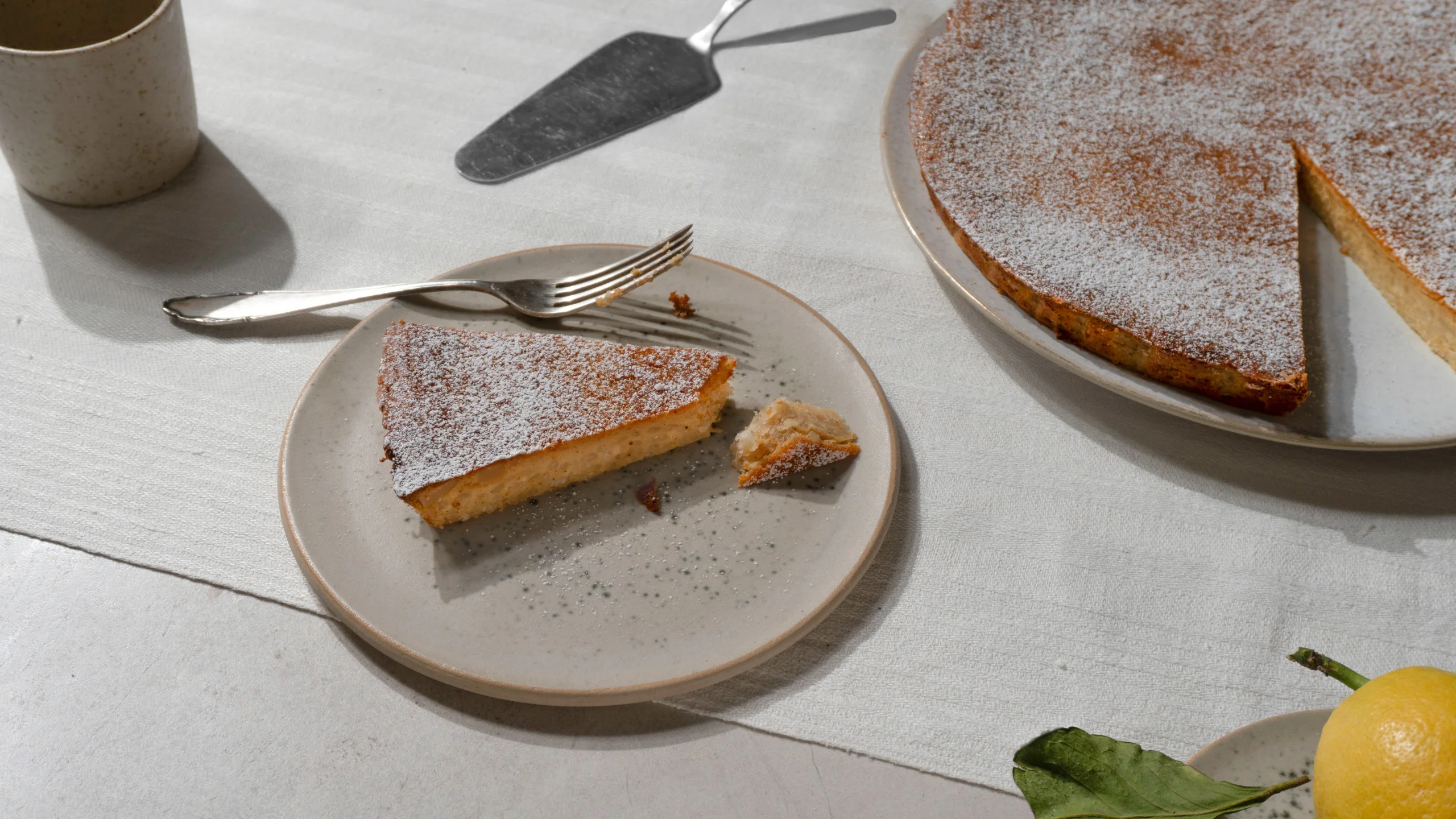 Torta di riso &#8211; Reiskuchen mit Mandeln und Amaretti