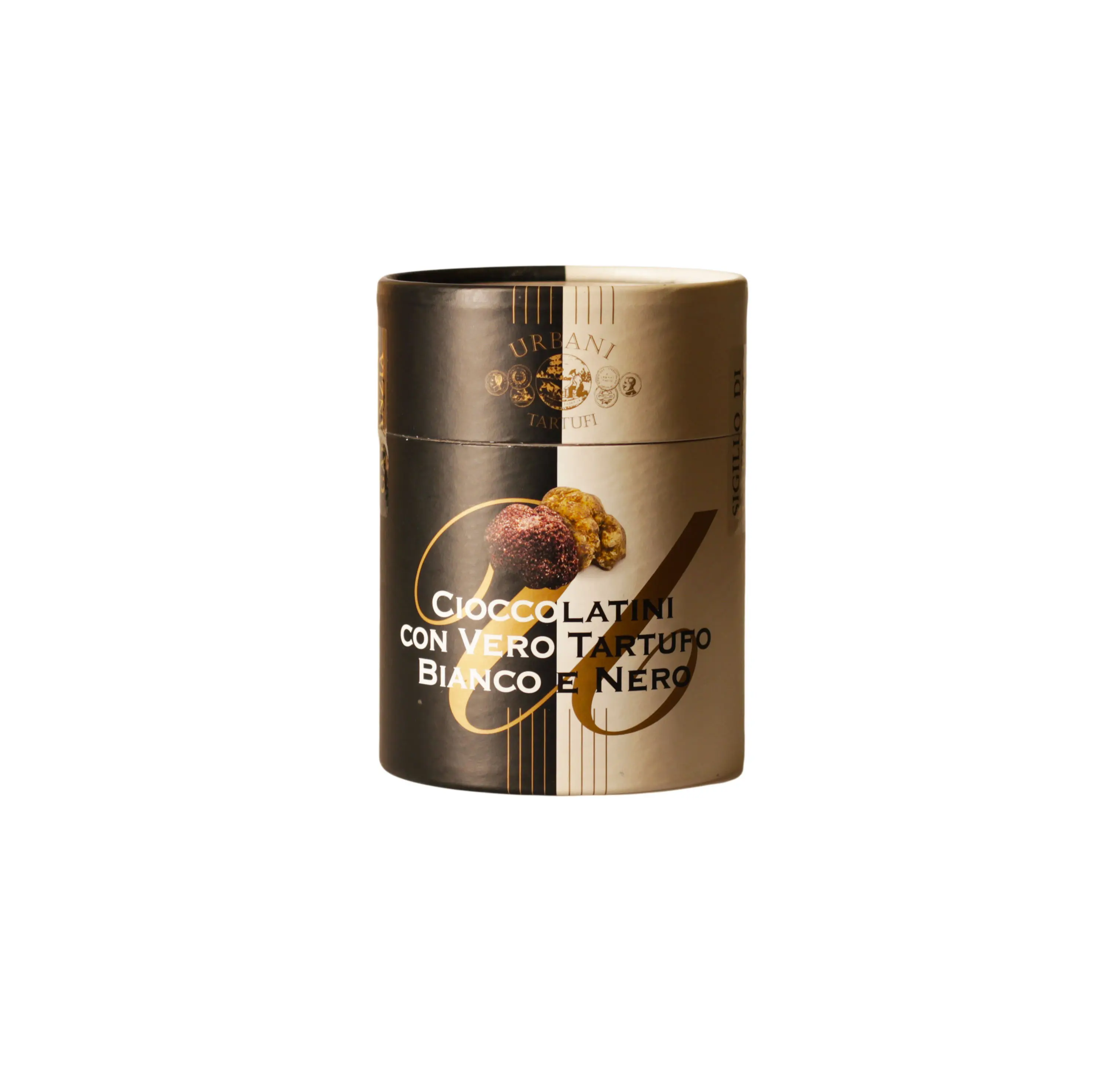 Cioccolatini con vero Tartufo Bianco e Nero Cioccolatini con vero Tartufo Bianco e Nero