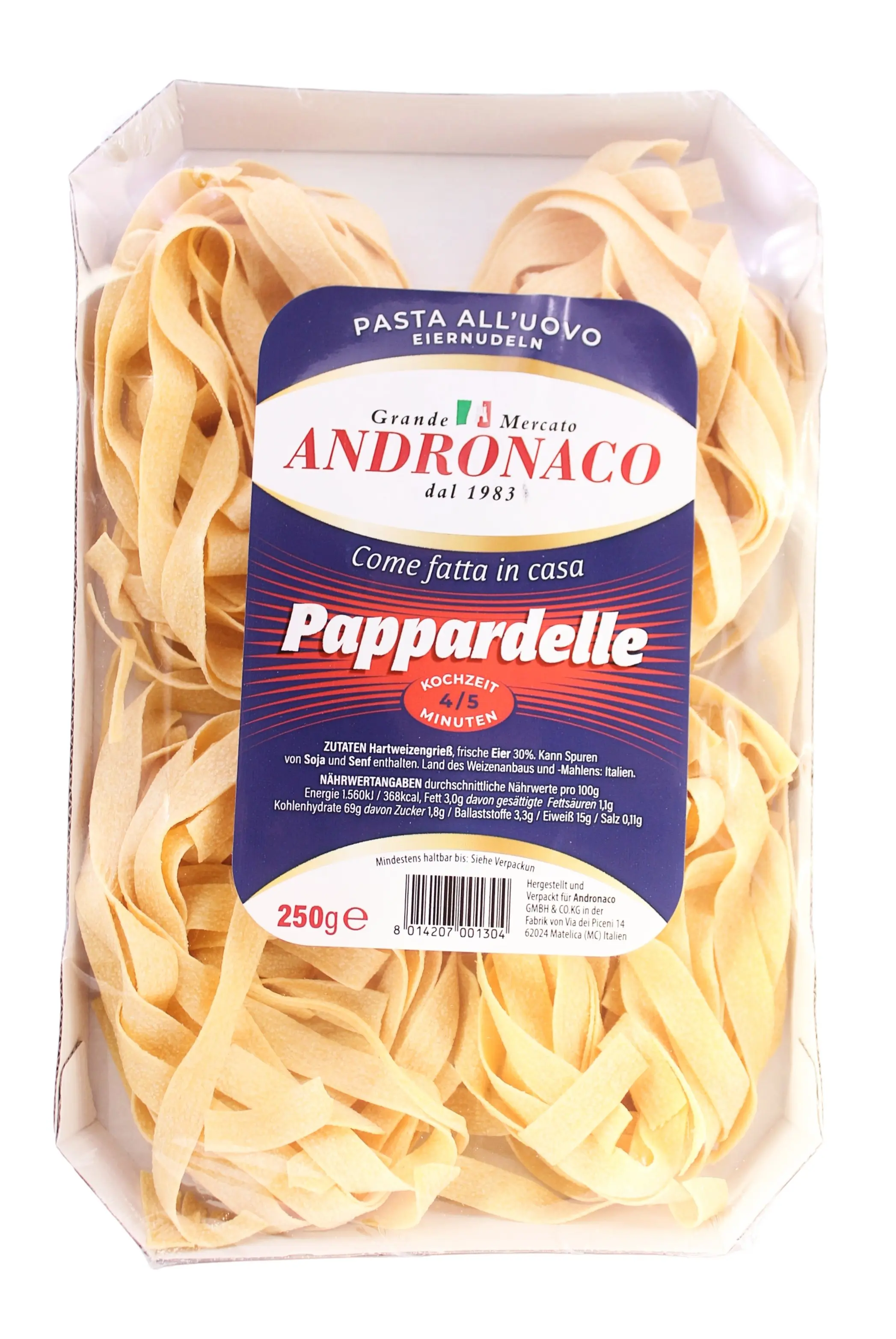 Pappardelle all´uovo 250g Pappardelle all´uovo 250g
