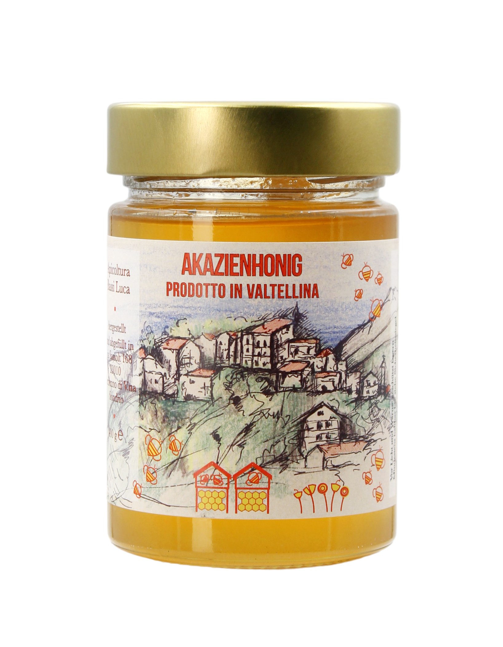 (27,48 €/kg) Apicoltura Bassi Luca Akazienhonig 400 g