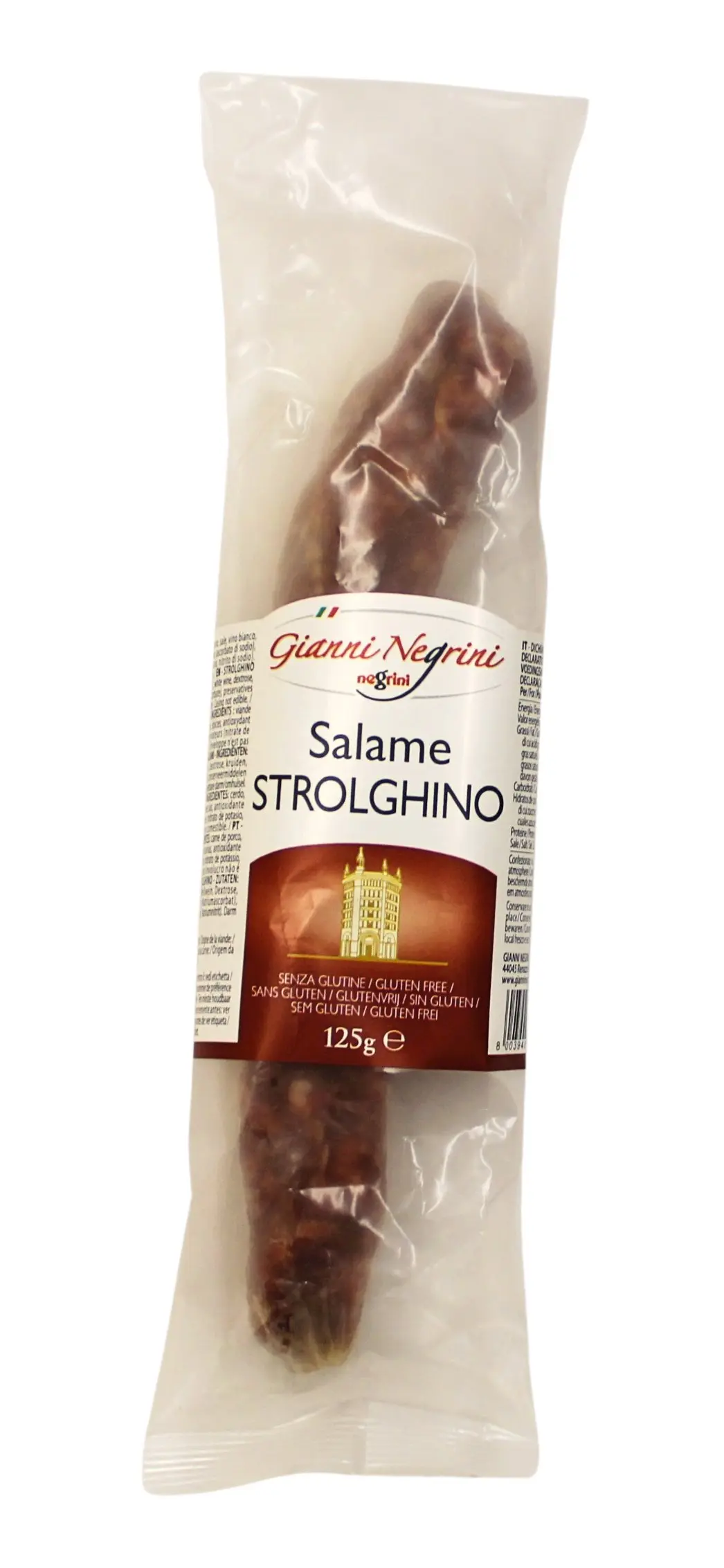 Salame Strolghino 125 g Salame Strolghino 125 g