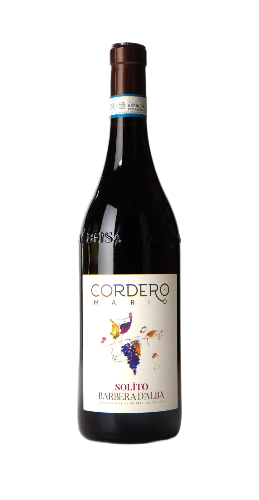 Cordero Lorenzo Barbera d'Alba Solito (23,99 €/l)