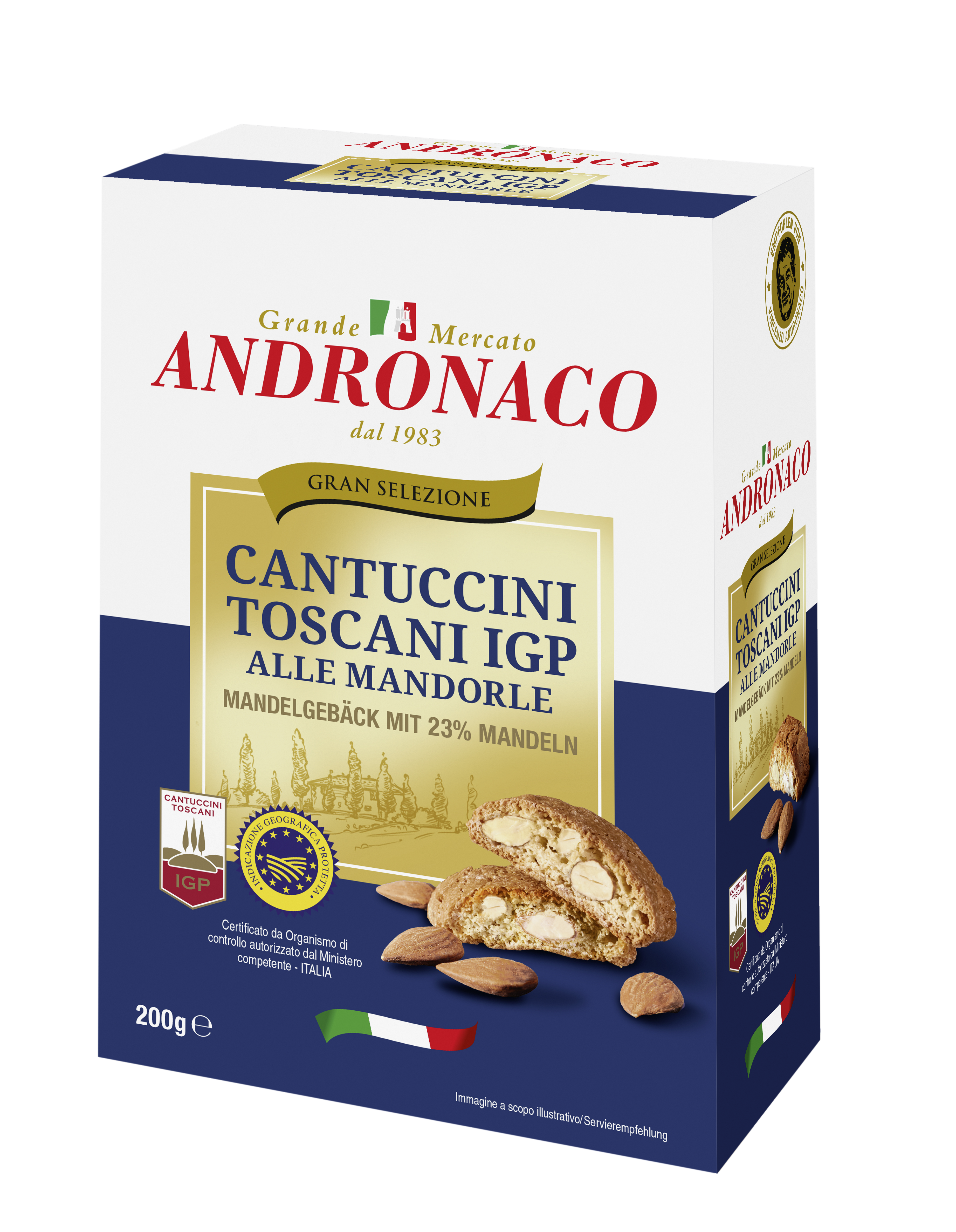 Cantuccini Toscani IGP Mandorle 200 g