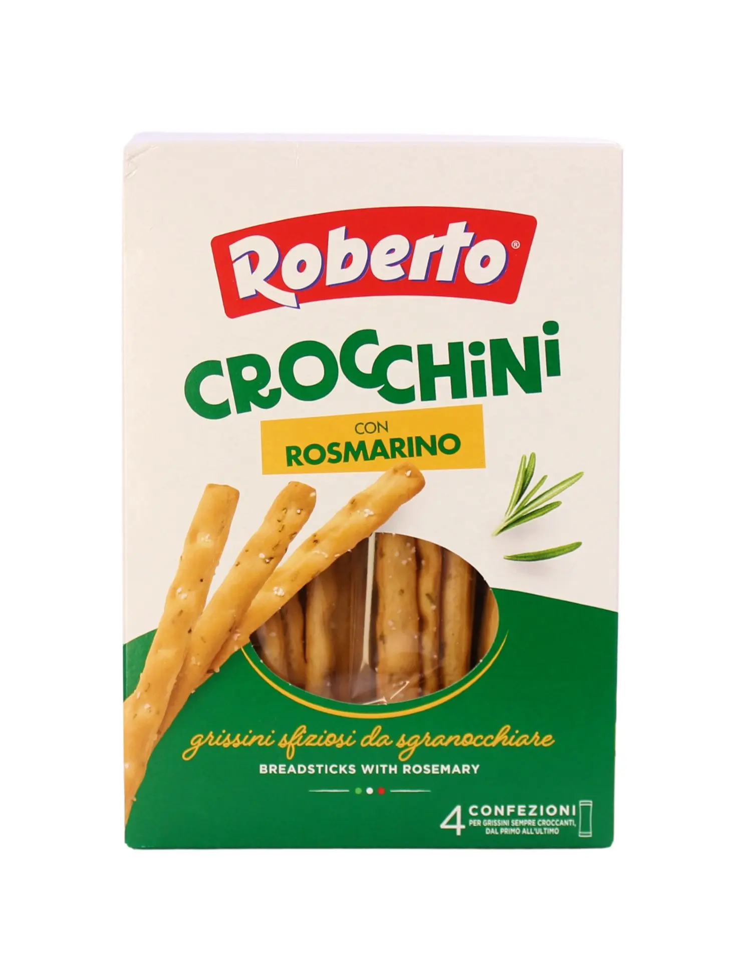 Crocchini Grissini al Rosmarino 250 g Crocchini Grissini al Rosmarino 250 g