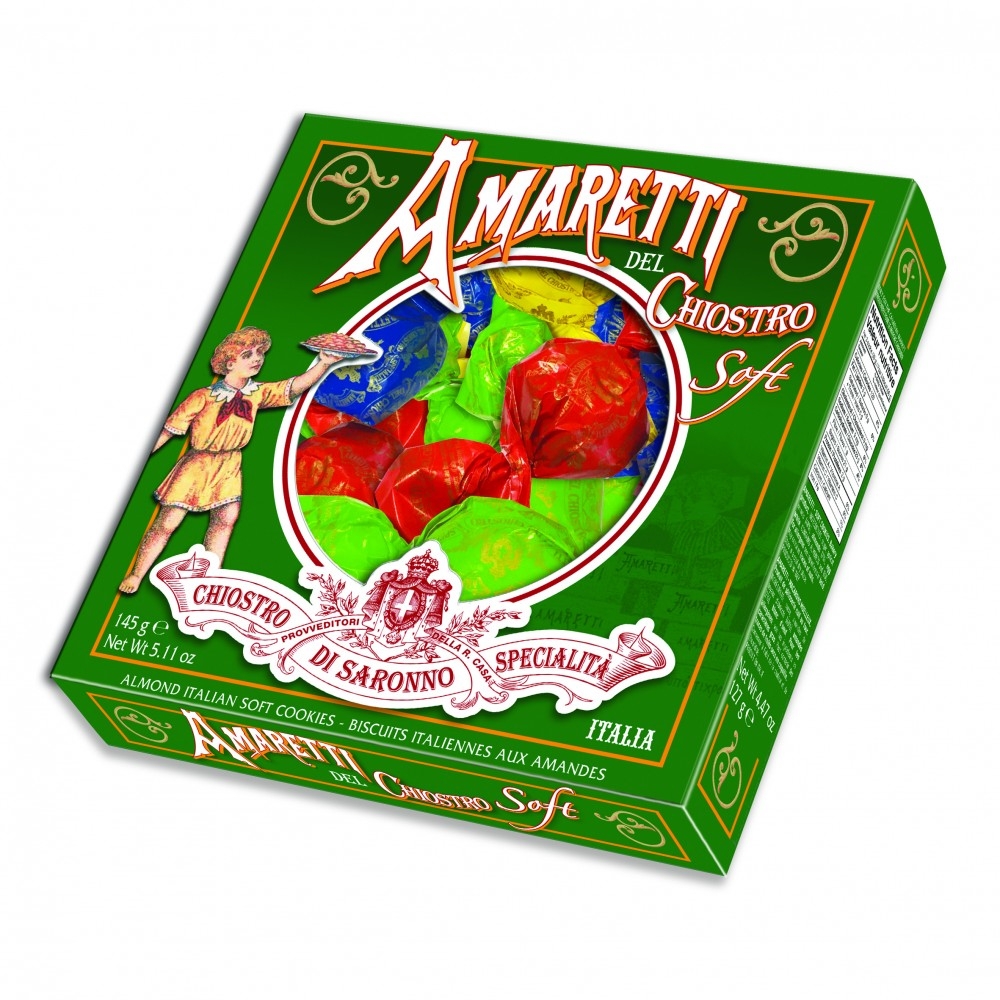Lazzaroni - Chiostro di Saronno, Box Amaretti Soft 145 g, Süßwaren, 0,145 kg
