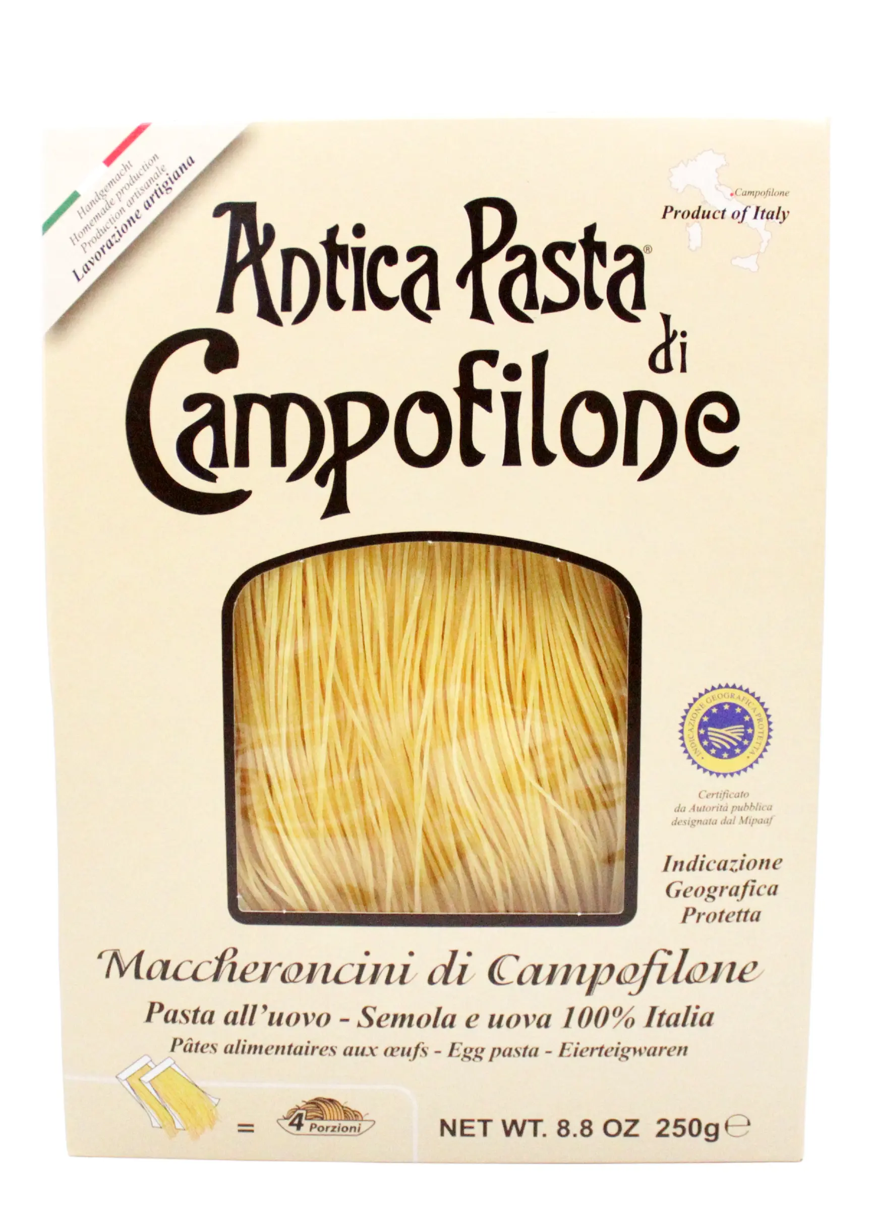 Maccheroncini 250 g Maccheroncini 250 g
