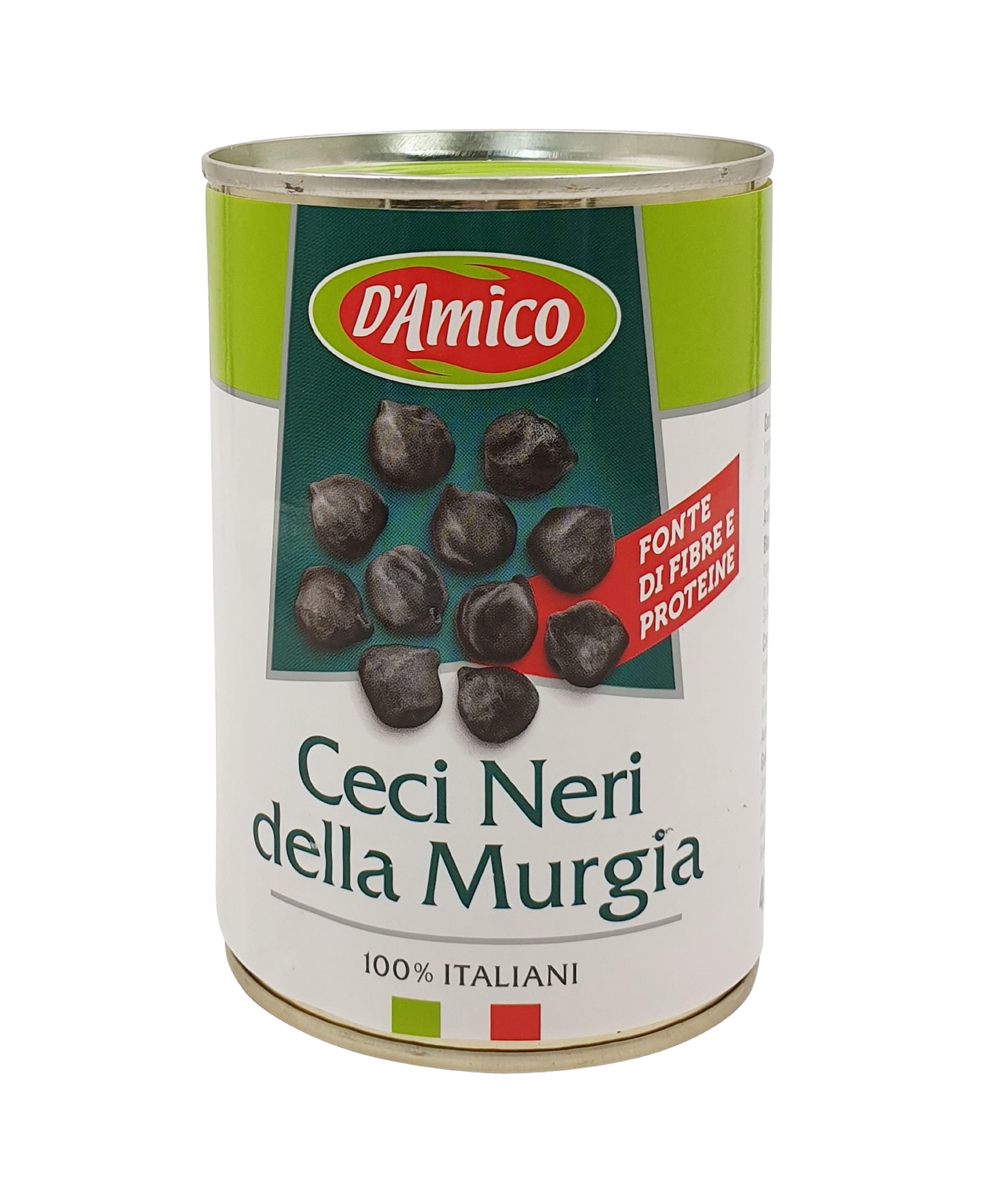 D`Amico, Ceci Neri della Murgia 100% Italiani 400g, Hülsenfrüchte, Nüsse & Trockenfrüchte, 0,24 kg